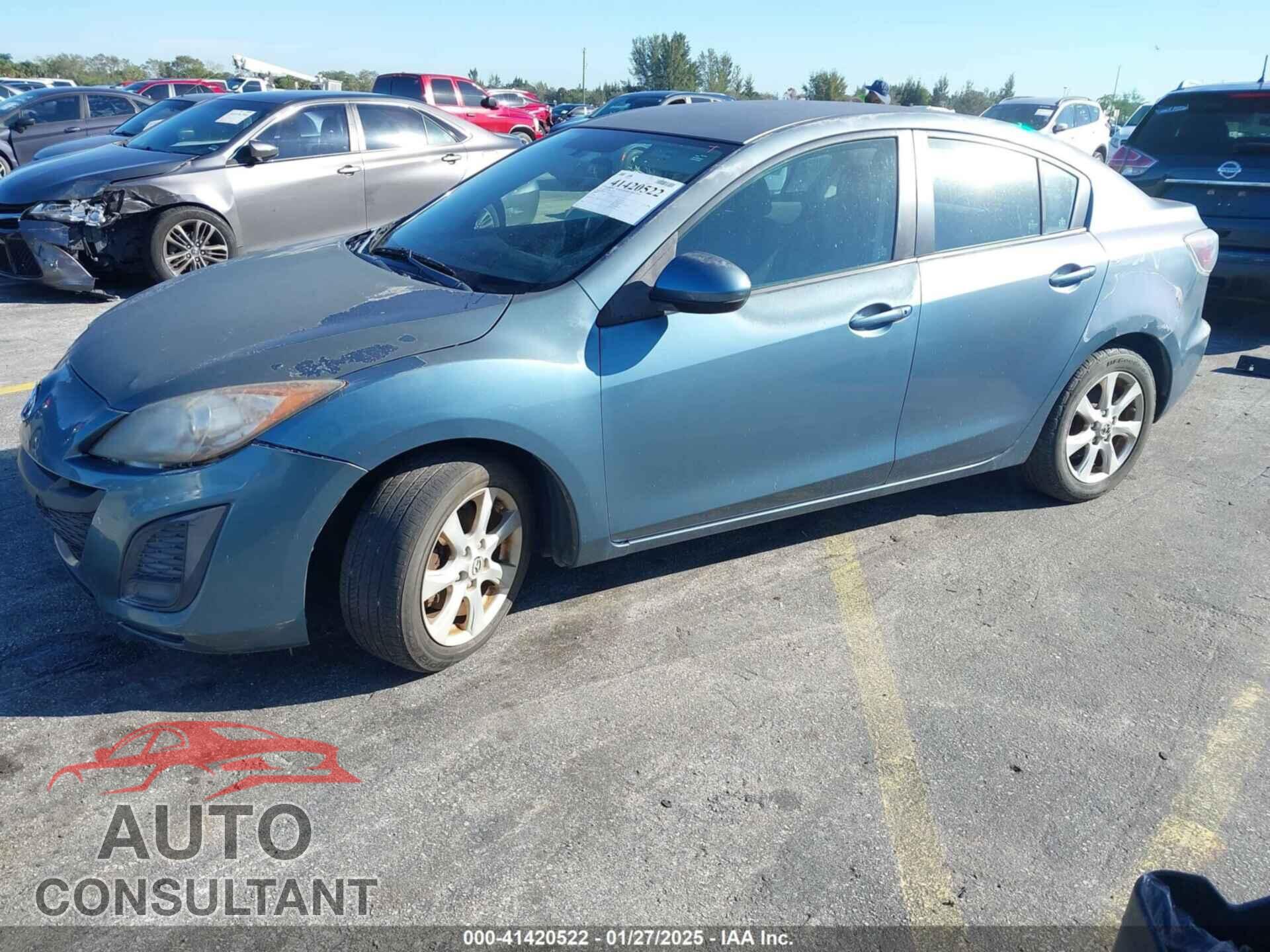MAZDA MAZDA3 2011 - JM1BL1VF7B1458540