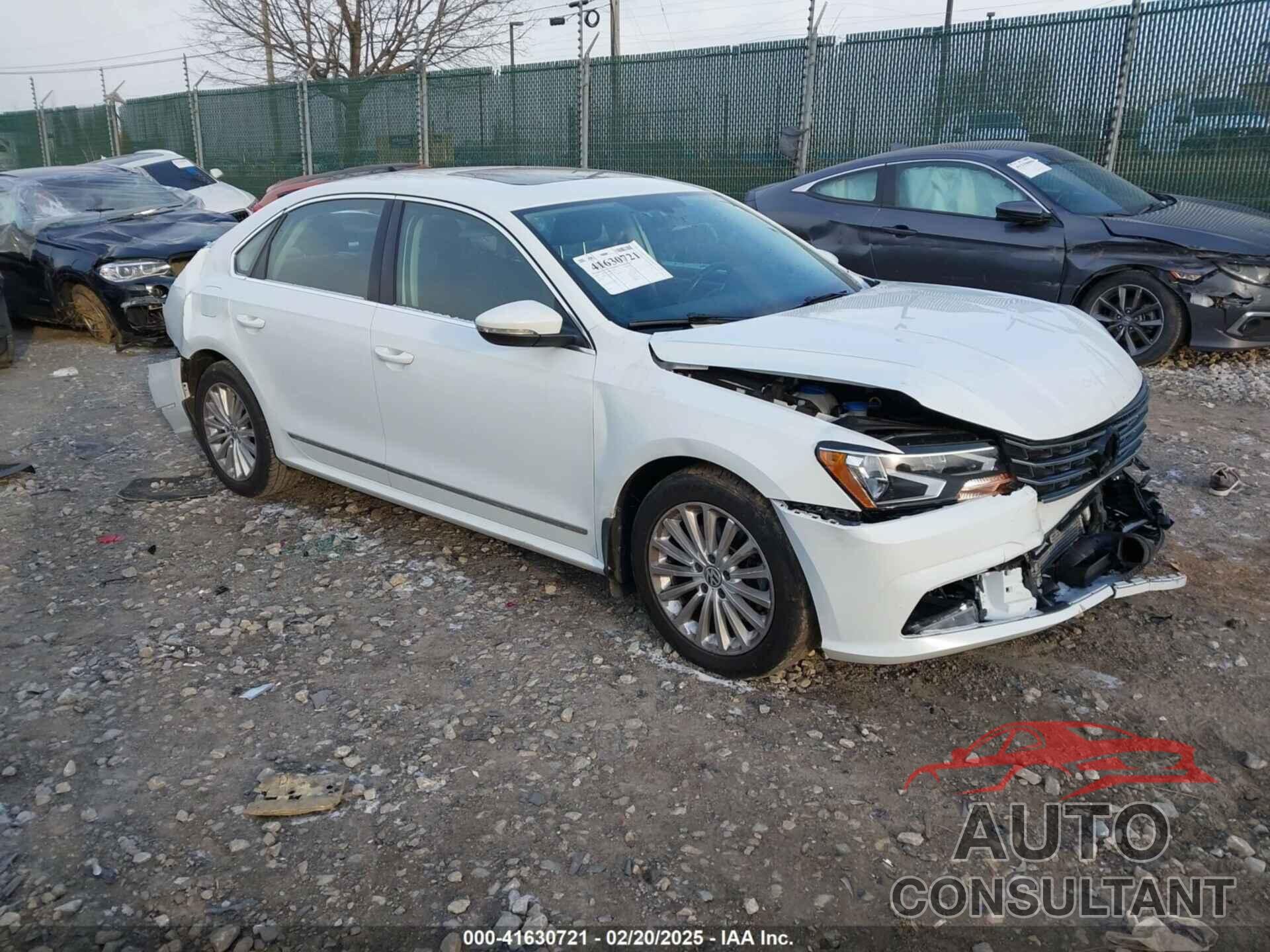 VOLKSWAGEN PASSAT 2016 - 1VWBT7A35GC067121