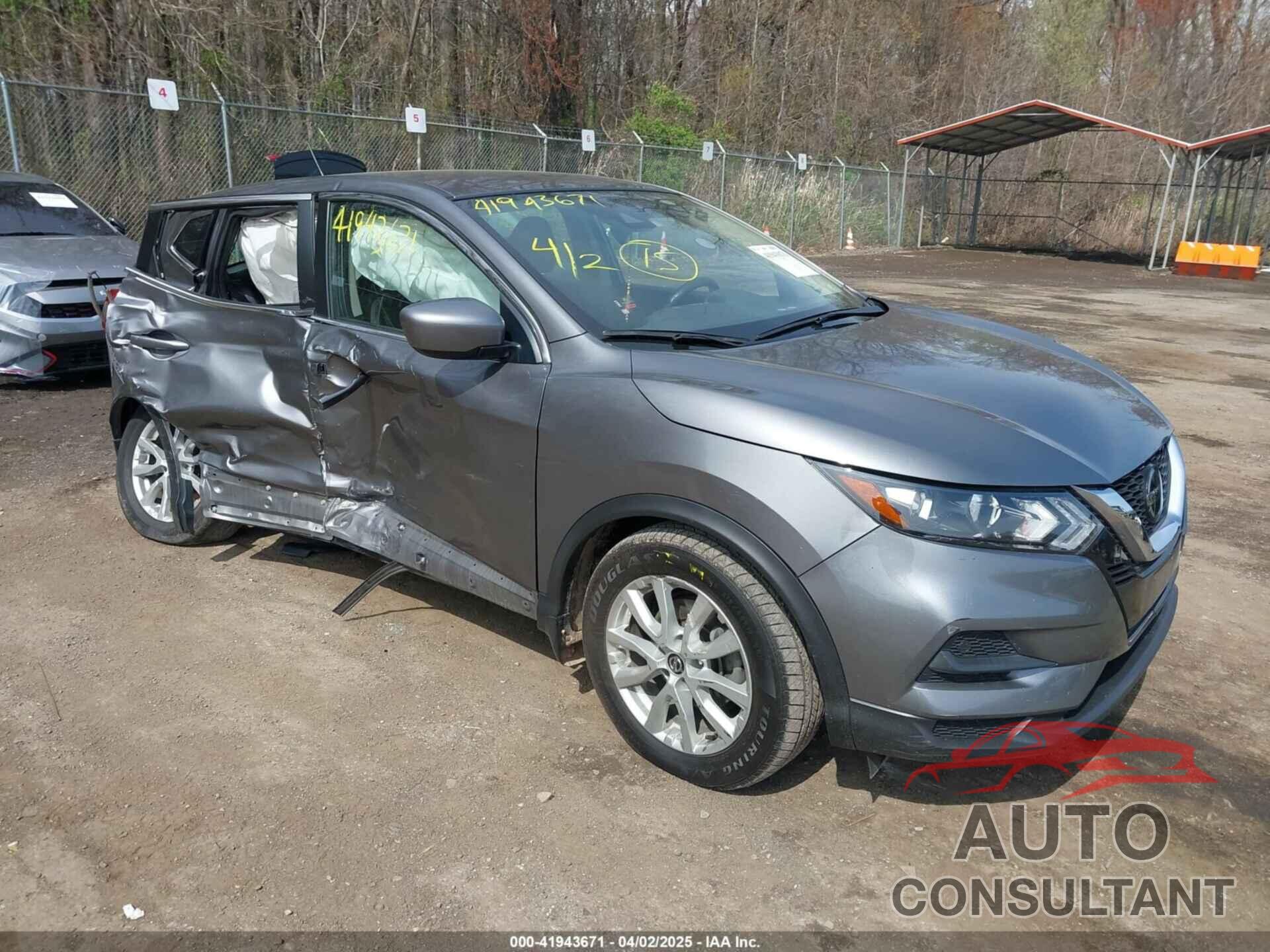 NISSAN ROGUE SPORT 2021 - JN1BJ1AW7MW445713