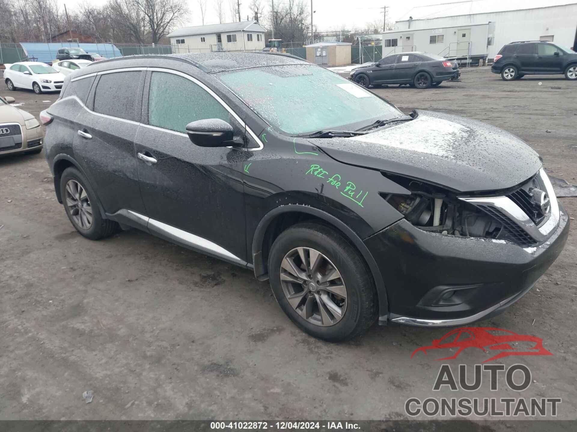 NISSAN MURANO 2015 - 5N1AZ2MH5FN202474