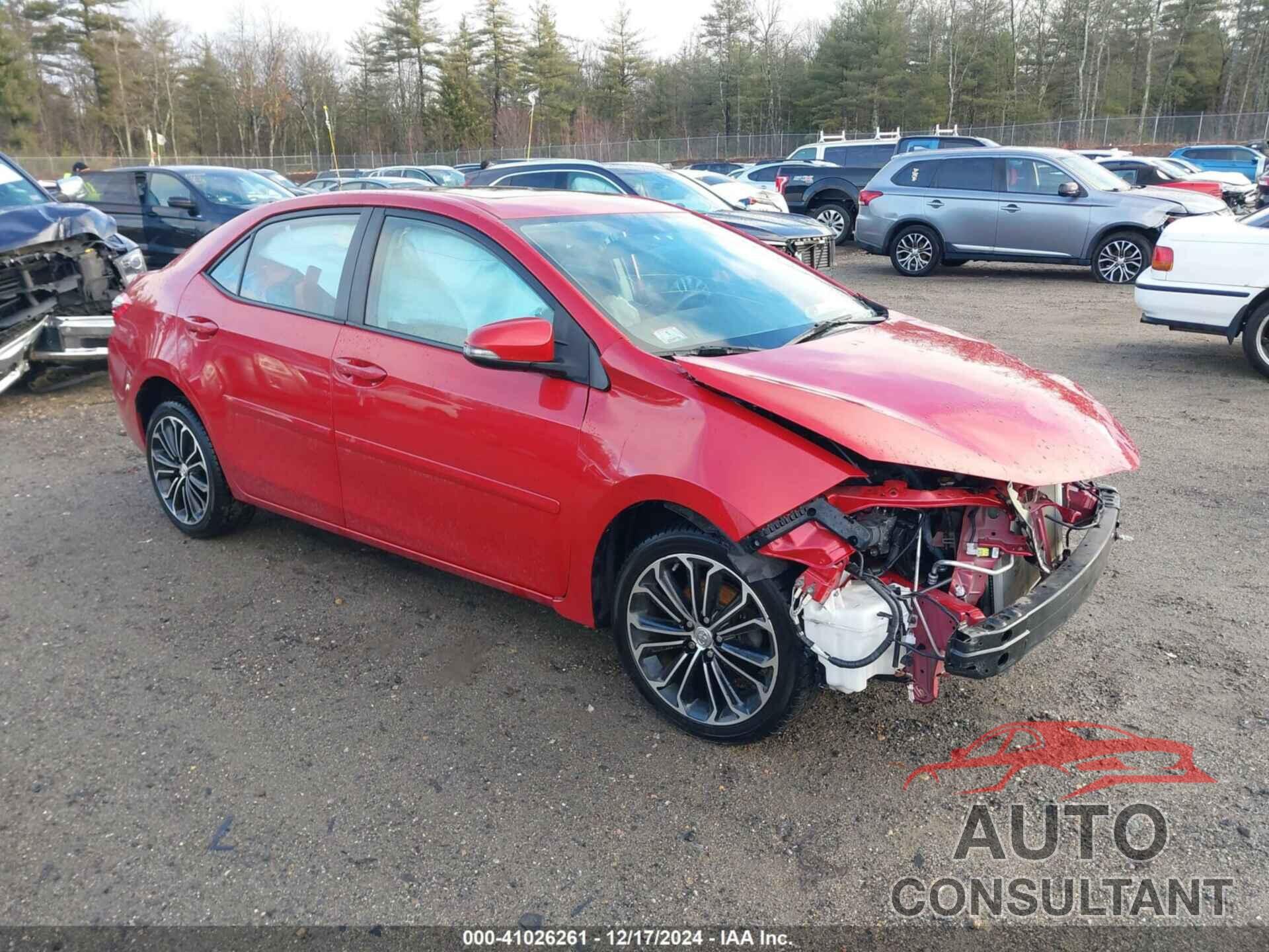 TOYOTA COROLLA 2015 - 2T1BURHE5FC469407