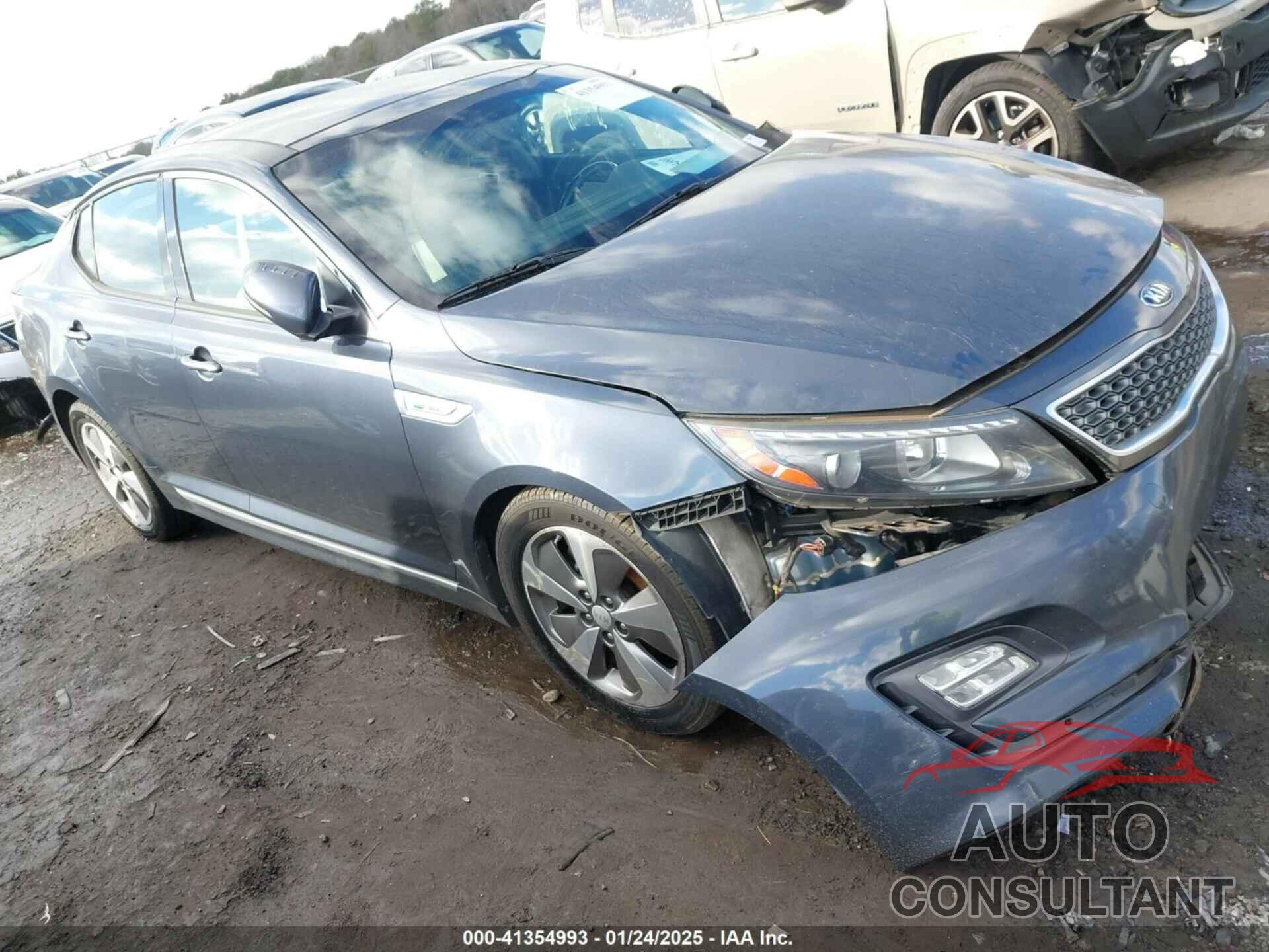 KIA OPTIMA HYBRID 2014 - KNAGN4AD3E5077008