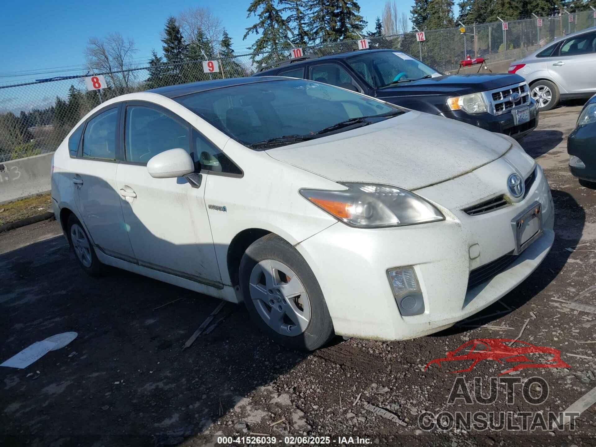 TOYOTA PRIUS 2010 - JTDKN3DU9A1203277