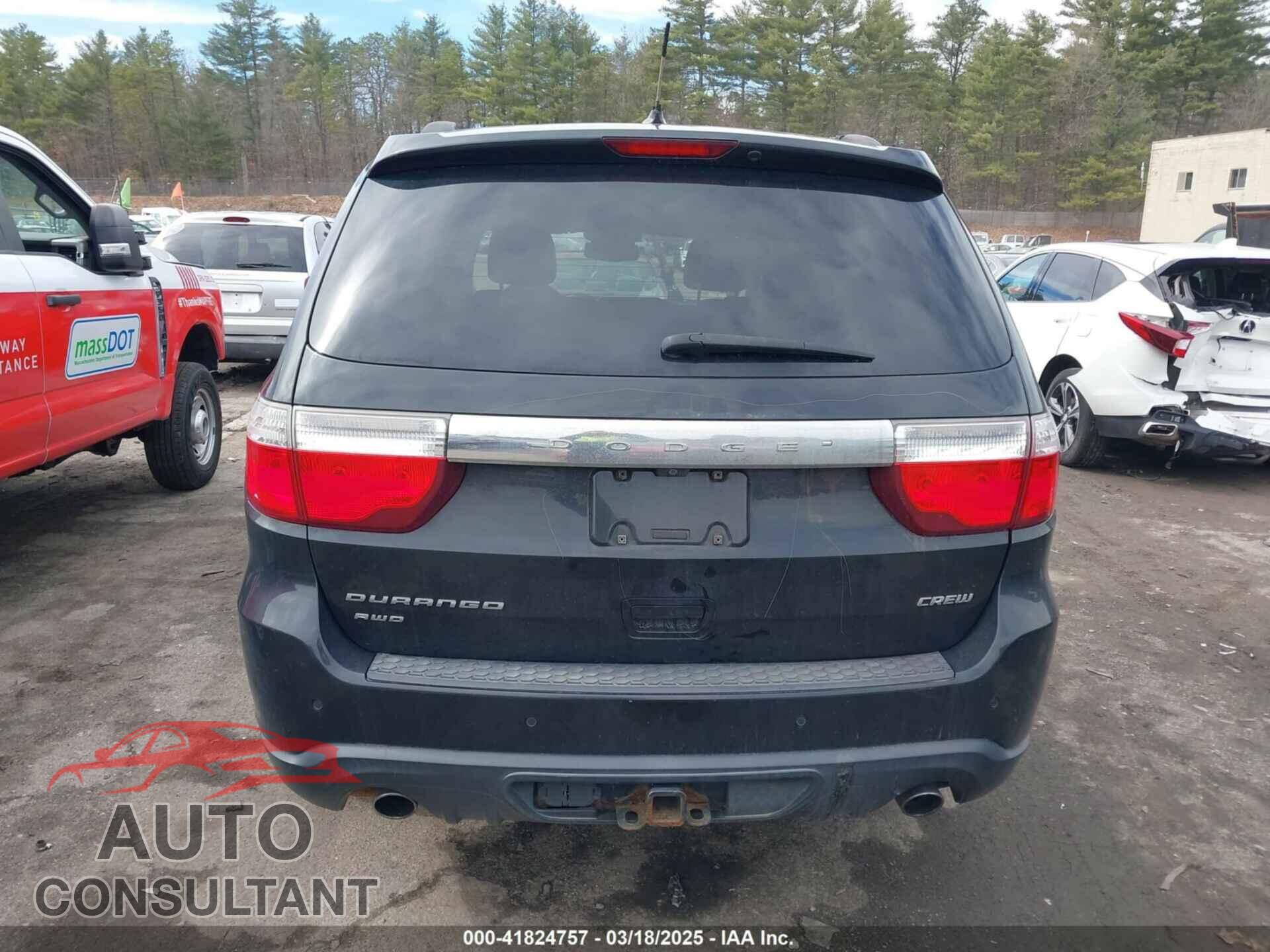 DODGE DURANGO 2012 - 1C4SDJDT3CC163736