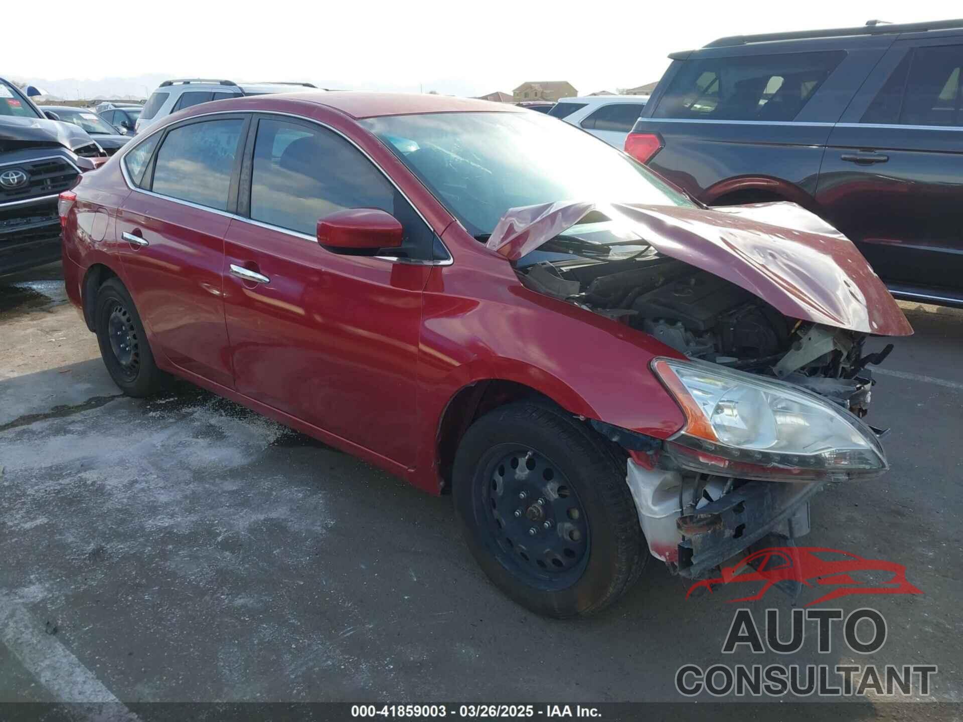 NISSAN SENTRA 2014 - 3N1AB7APXEY233290