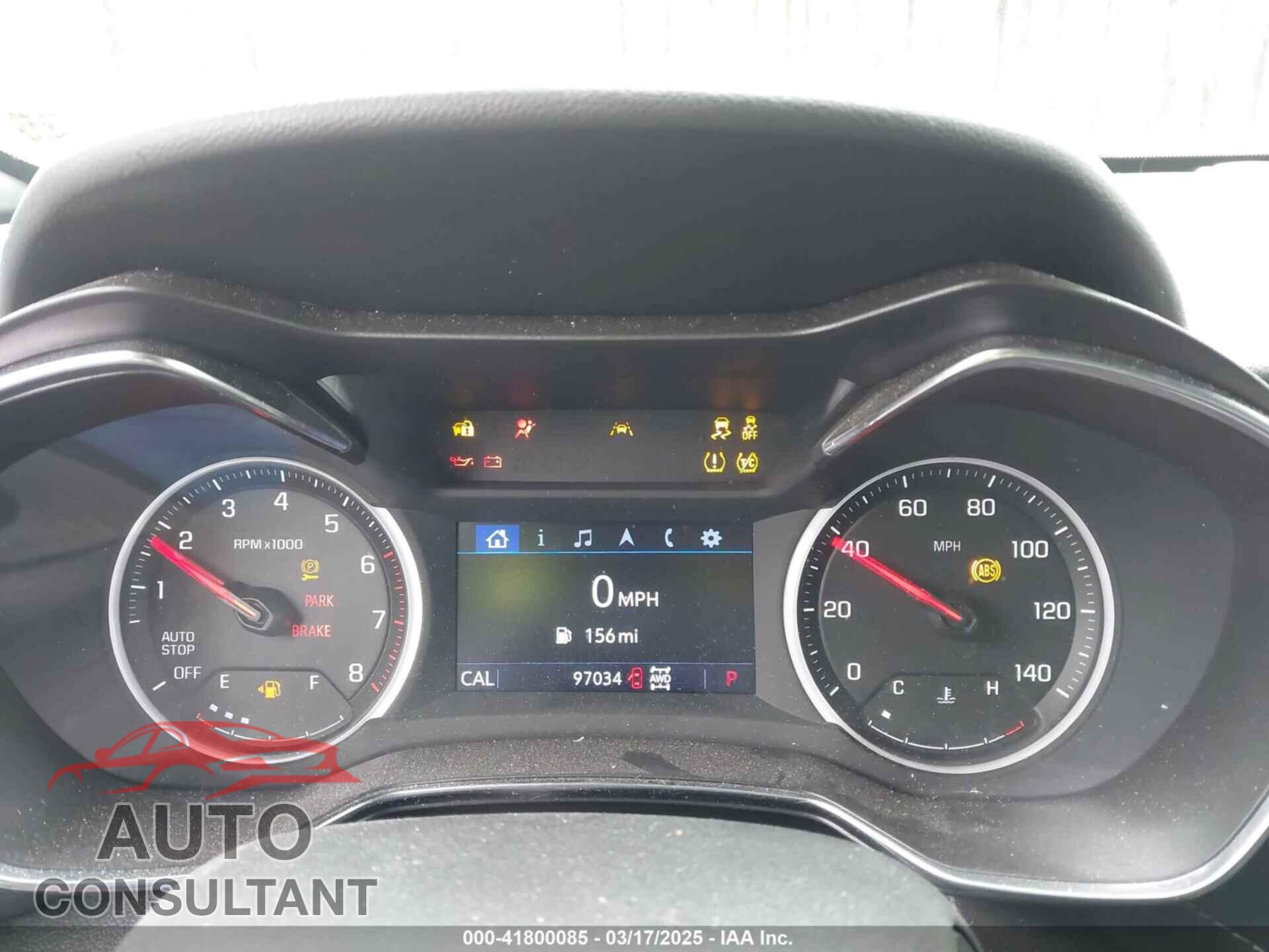 CHEVROLET TRAILBLAZER 2021 - KL79MSSL9MB160948