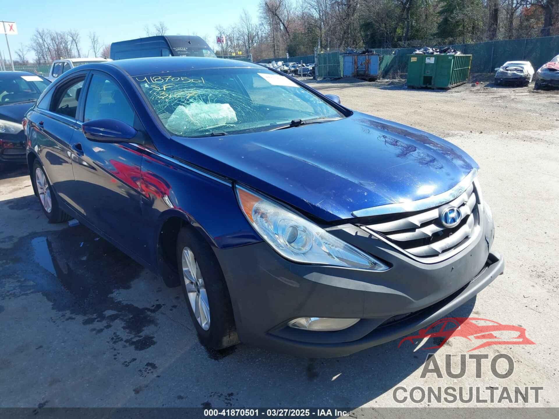 HYUNDAI SONATA 2013 - 5NPEB4AC1DH721372
