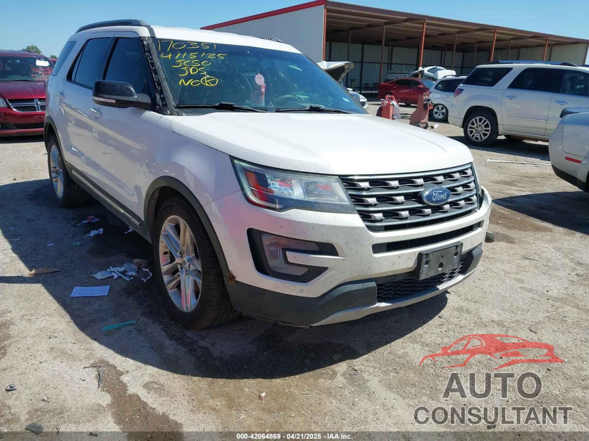 FORD EXPLORER 2017 - 1FM5K7D83HGD11705