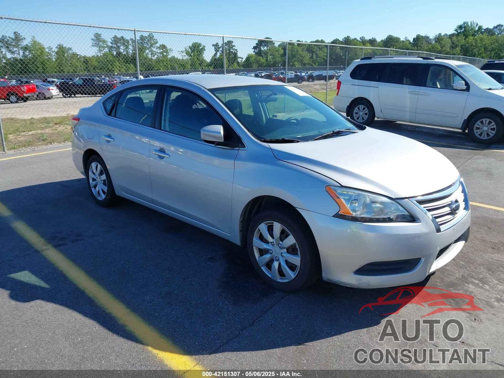 NISSAN SENTRA 2015 - 3N1AB7AP7FL670100