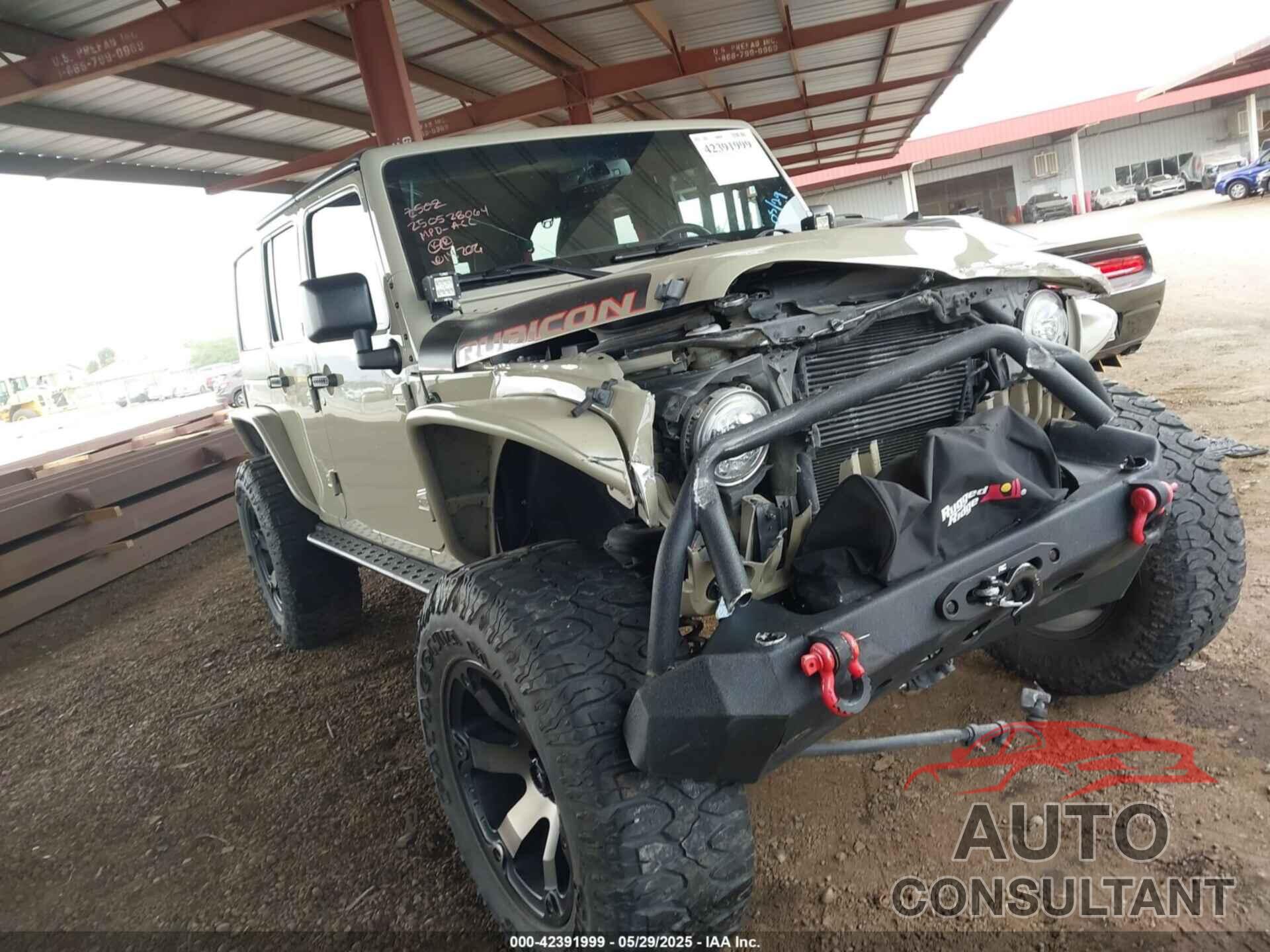 JEEP WRANGLER UNLIMITED 2017 - 1C4BJWFG7HL663203