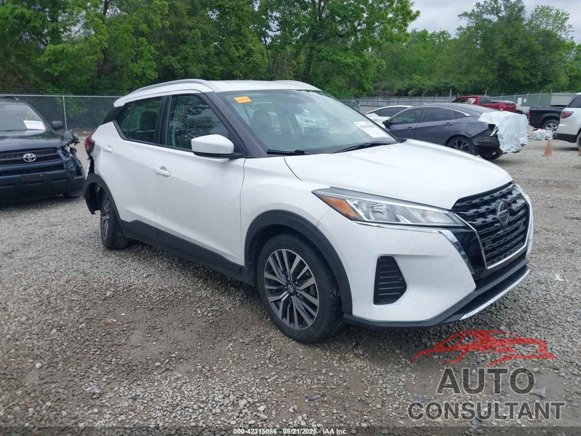 NISSAN KICKS 2021 - 3N1CP5CVXML481254