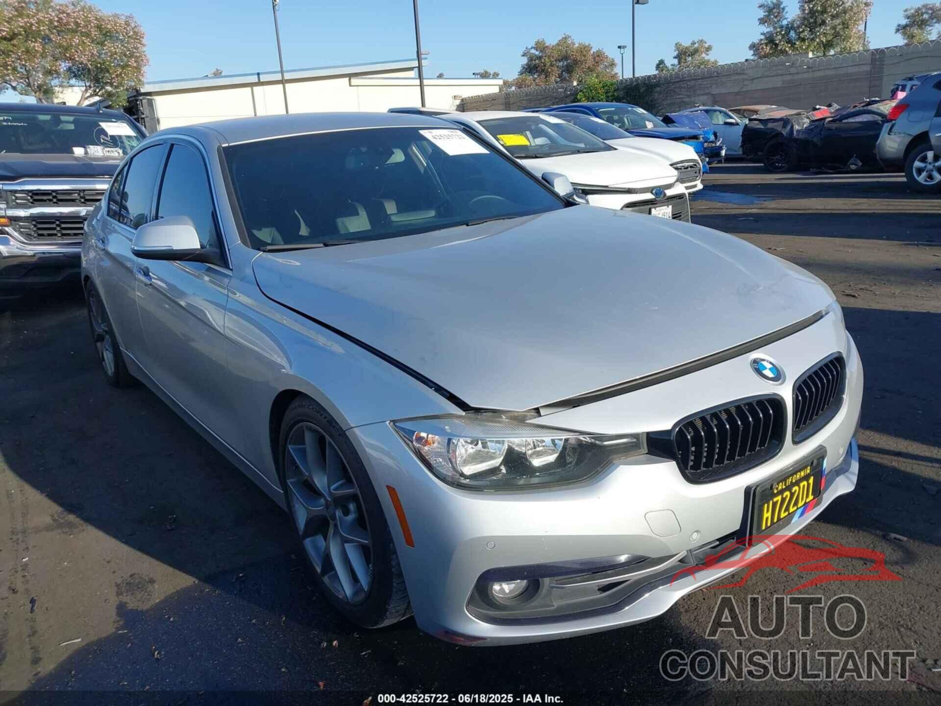 BMW 330I 2017 - WBA8B9G32HNU56014
