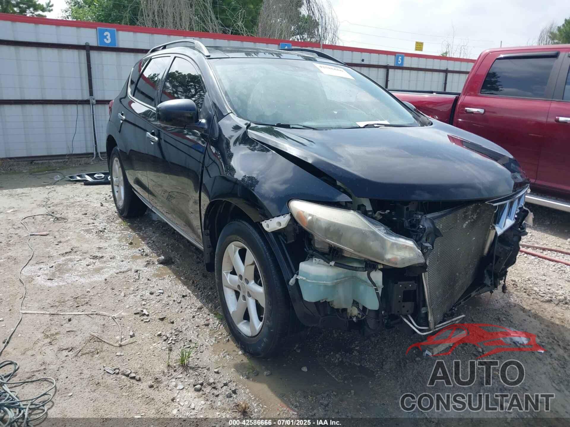 NISSAN MURANO 2010 - JN8AZ1MU7AW003221