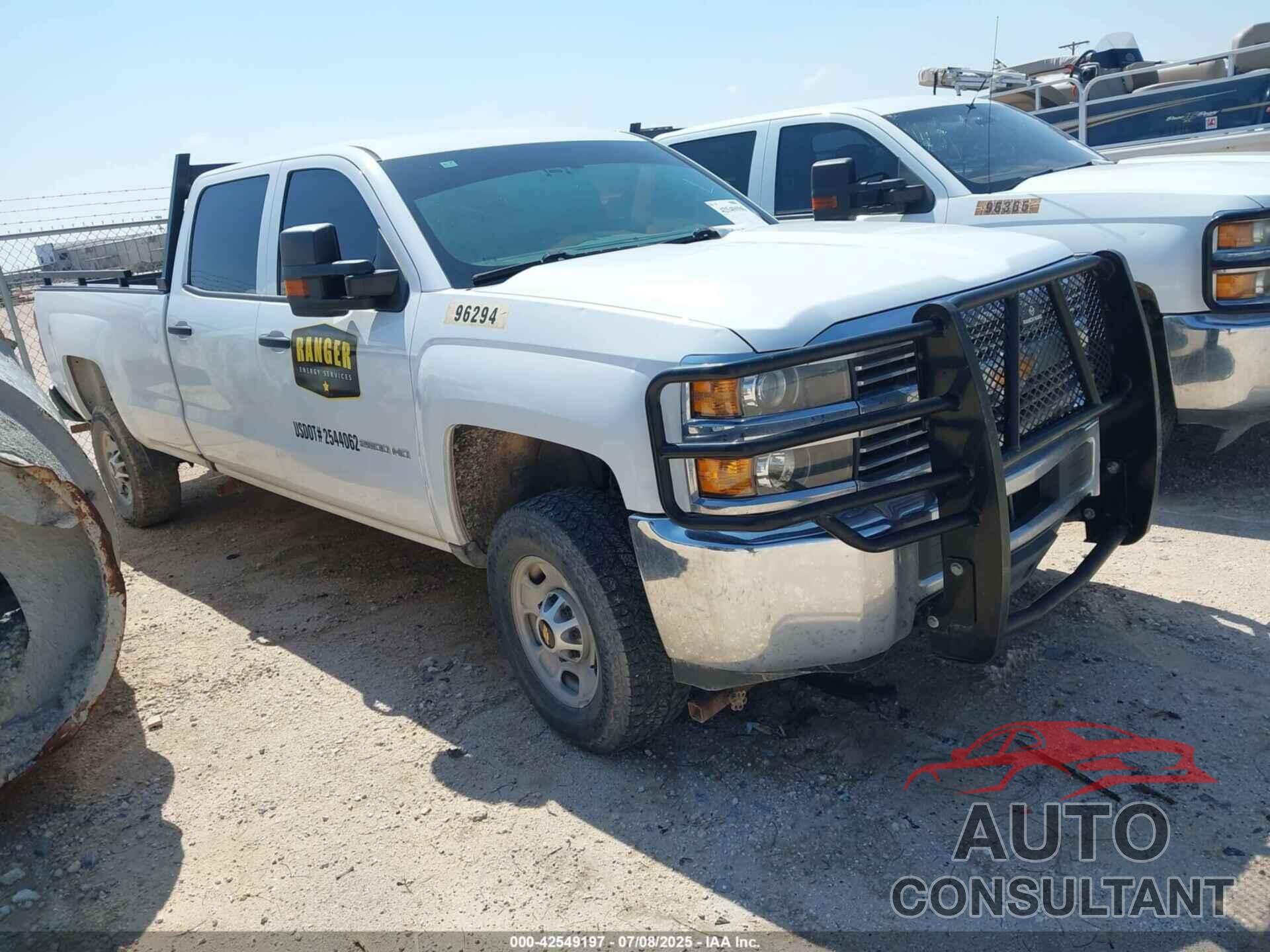 CHEVROLET SILVERADO 2500HD 2019 - 1GC1CREG9KF181671