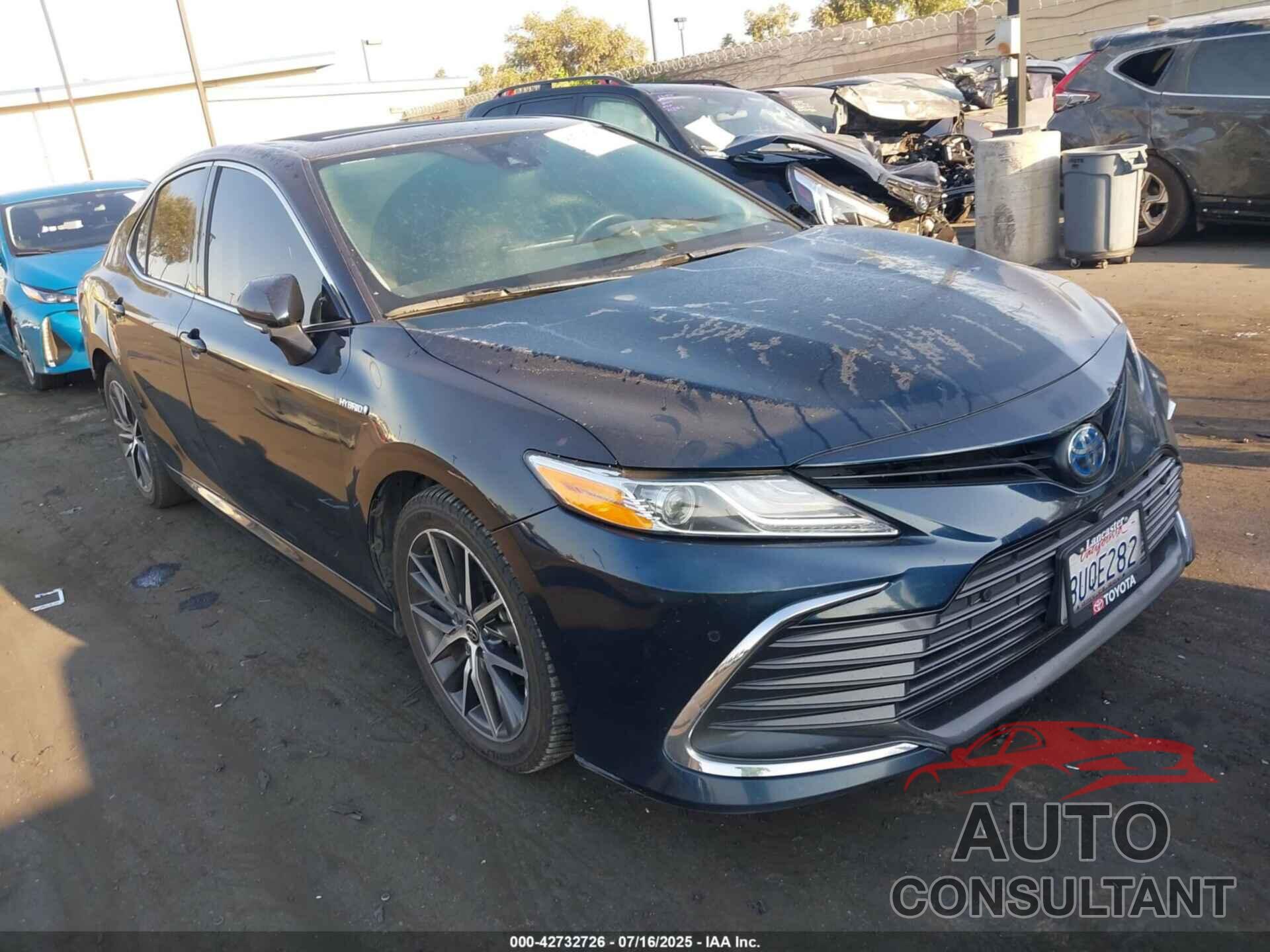 TOYOTA CAMRY 2021 - 4T1F31AK9MU547267
