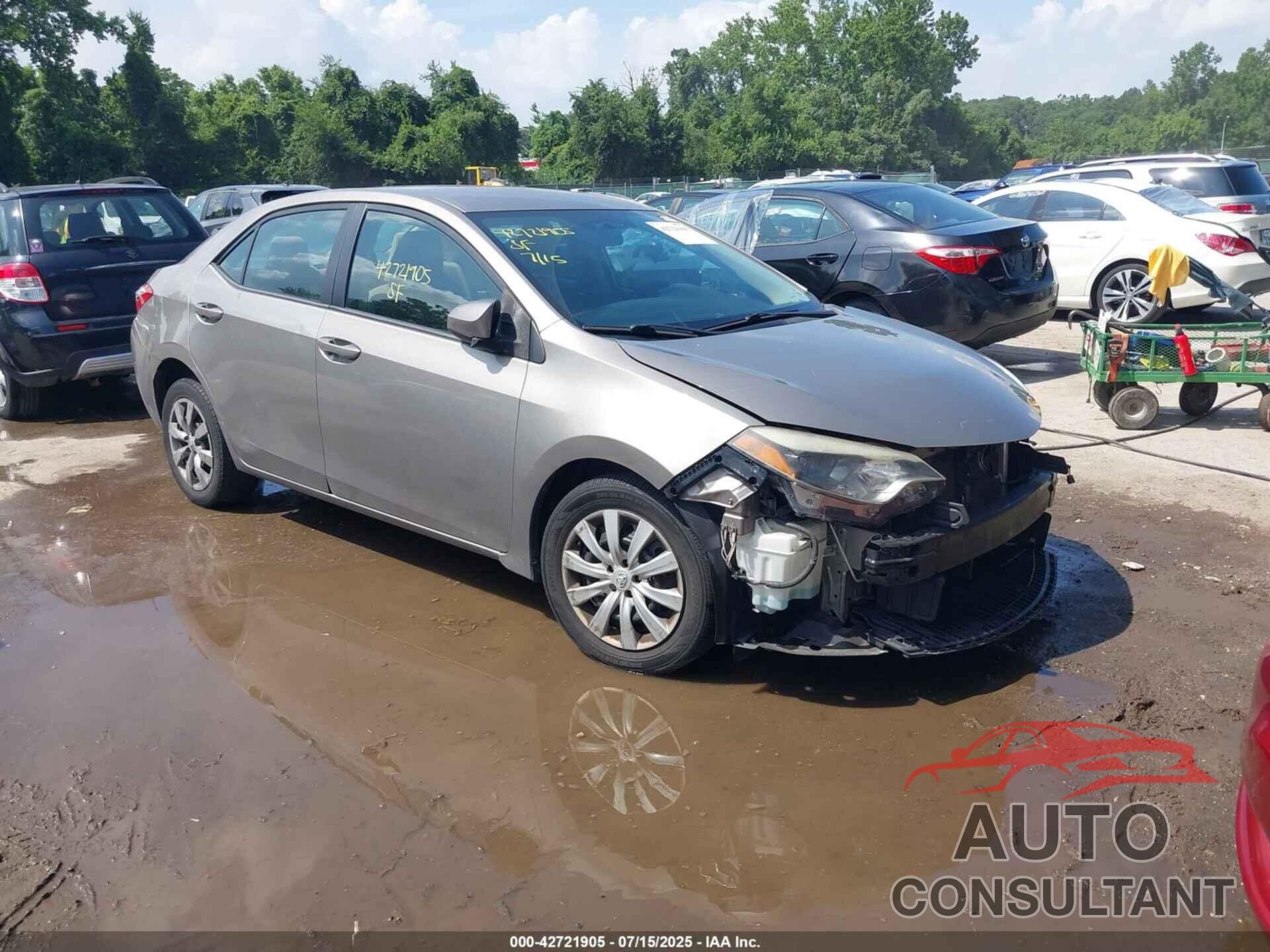 TOYOTA COROLLA 2014 - 2T1BURHE8EC027896