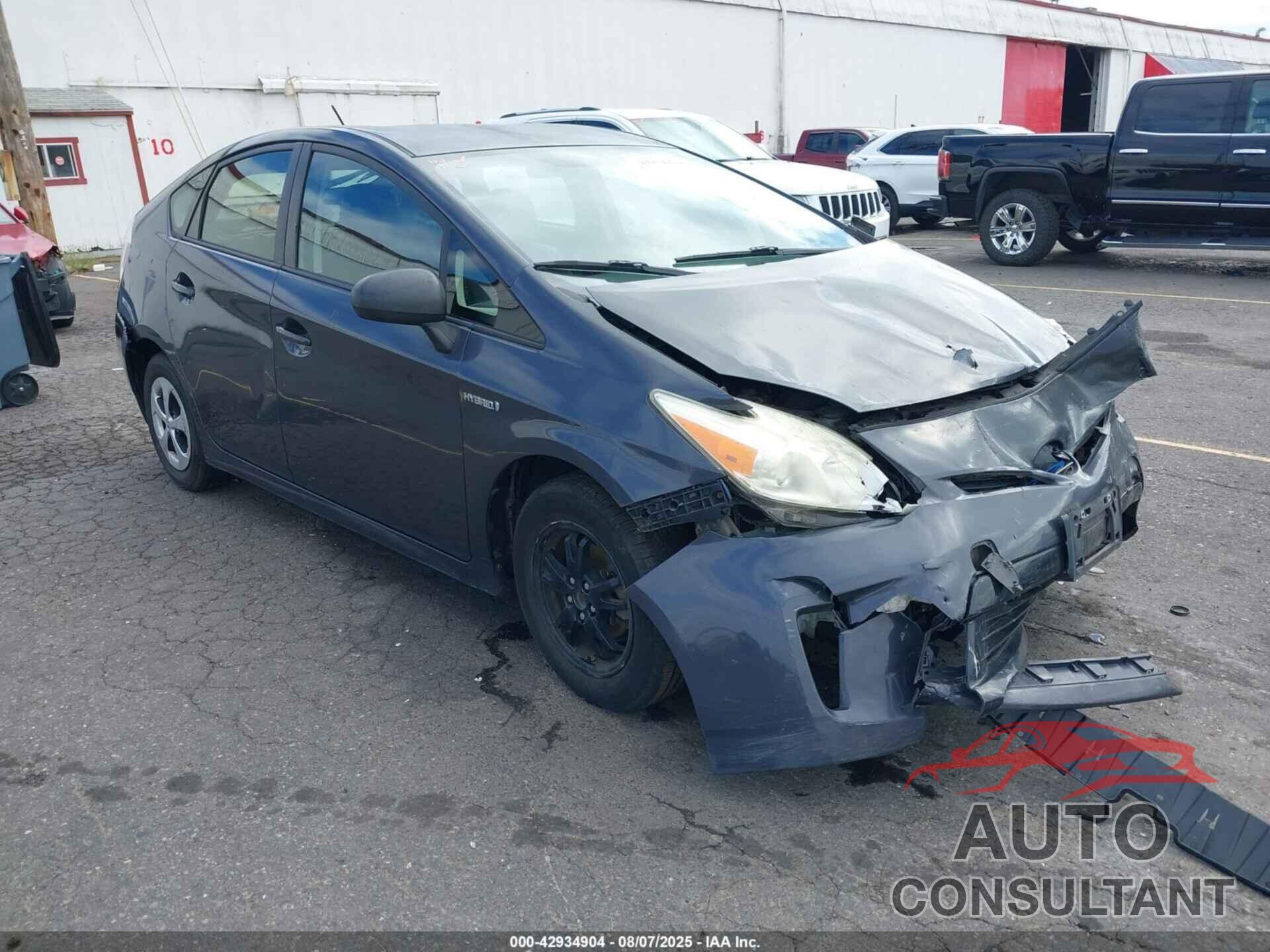 TOYOTA PRIUS 2012 - JTDKN3DUXC5505401