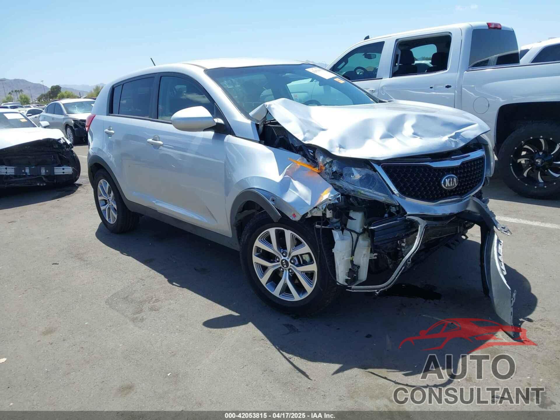KIA SPORTAGE 2016 - KNDPB3AC7G7836697