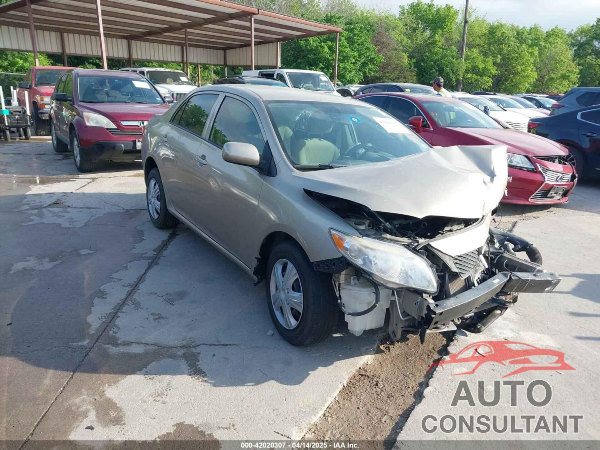 TOYOTA COROLLA 2009 - 1NXBU40E39Z143557