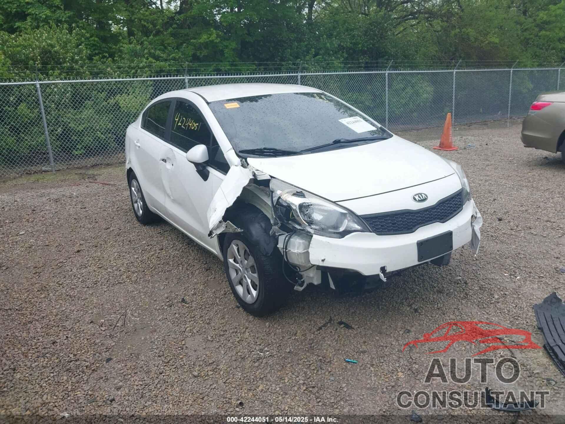 KIA RIO 2017 - KNADM4A35H6117584