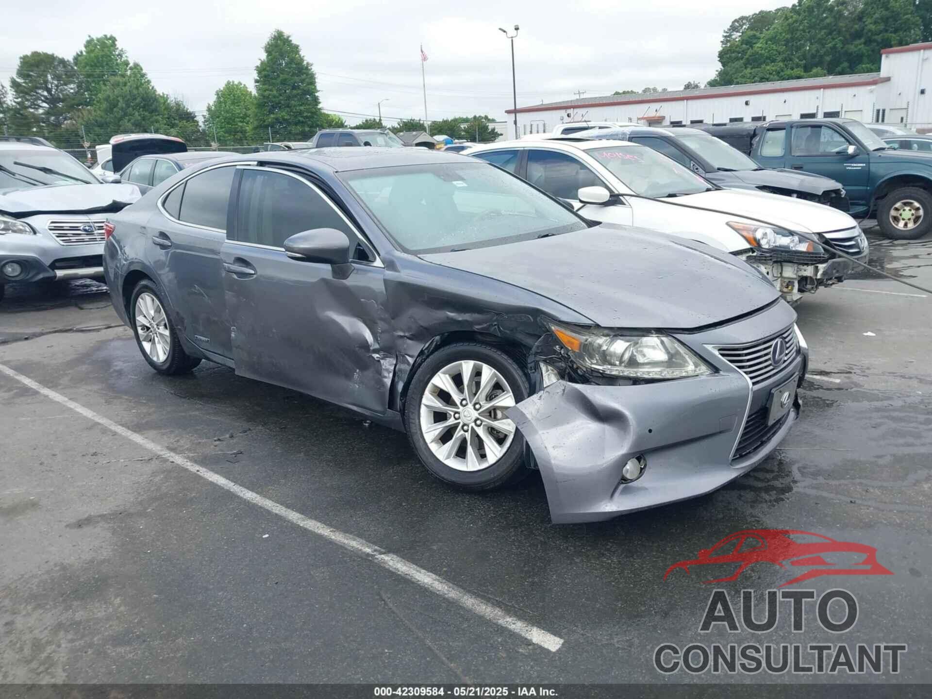 LEXUS ES 300H 2013 - JTHBW1GG6D2001808