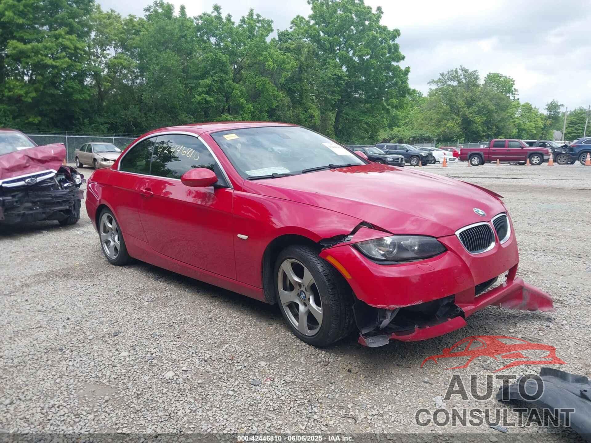 BMW 328I 2009 - WBAWL13599PX25578