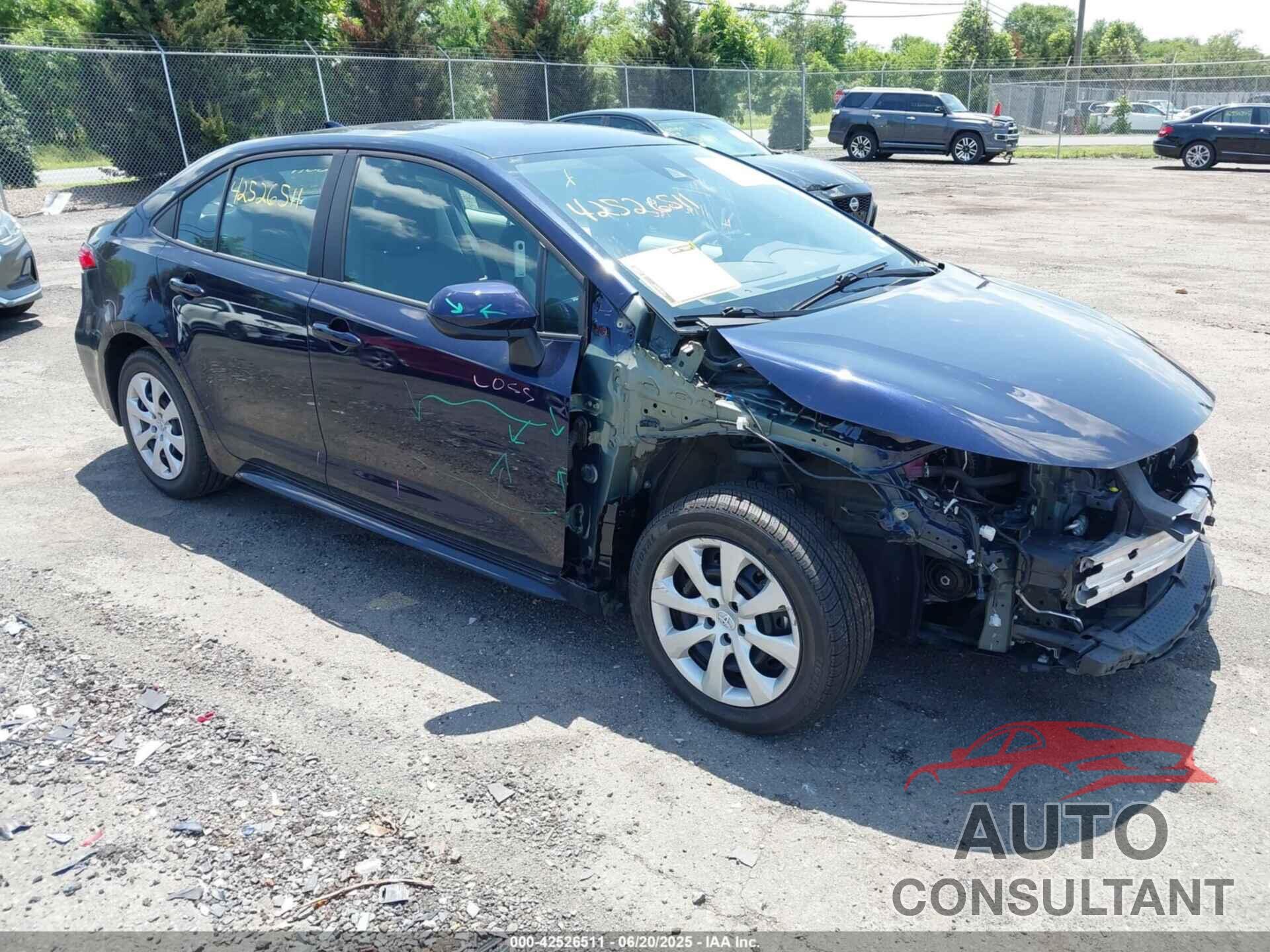 TOYOTA COROLLA 2022 - 5YFEPMAE6NP293516