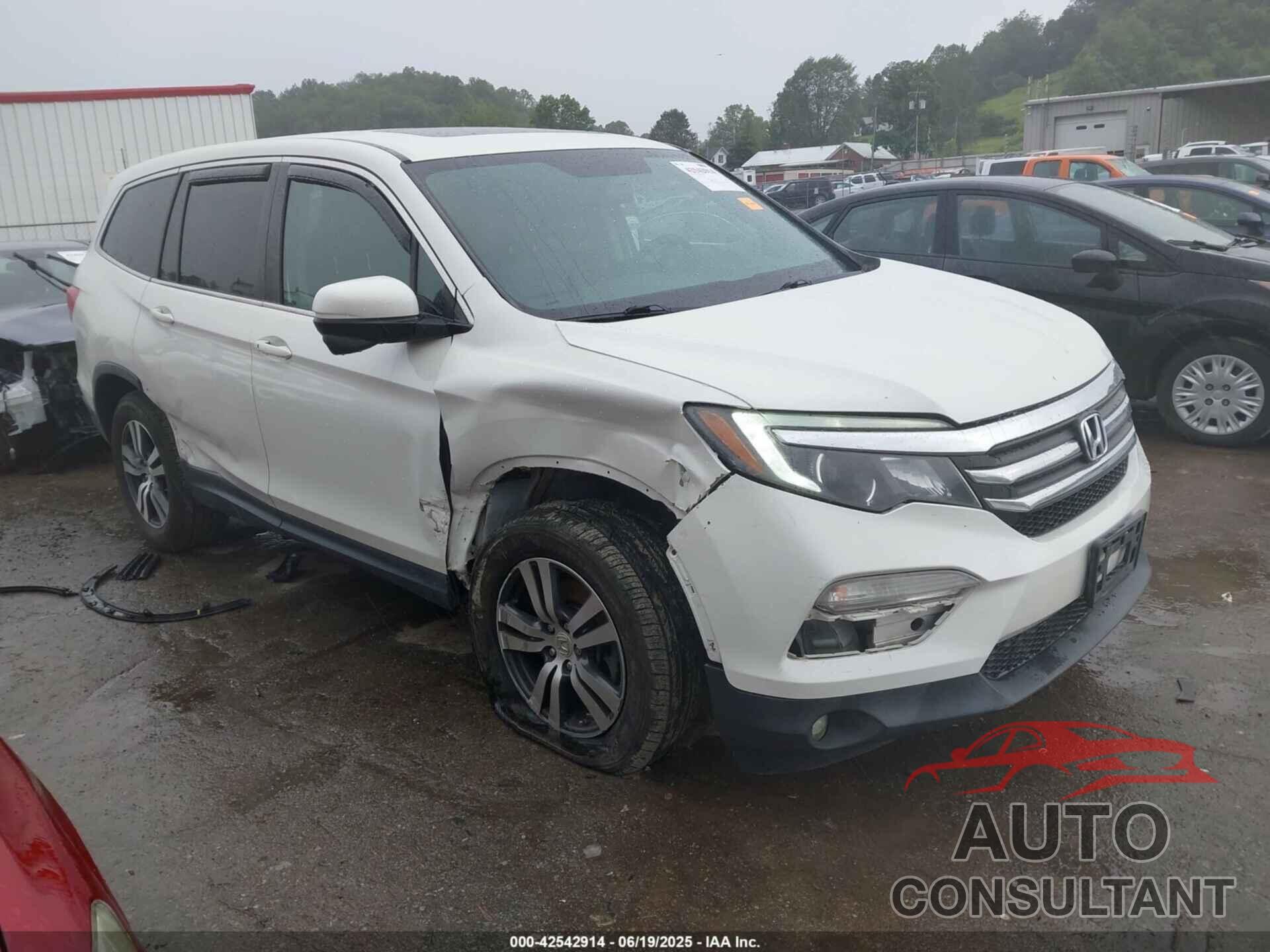 HONDA PILOT 2017 - 5FNYF6H7XHB012692