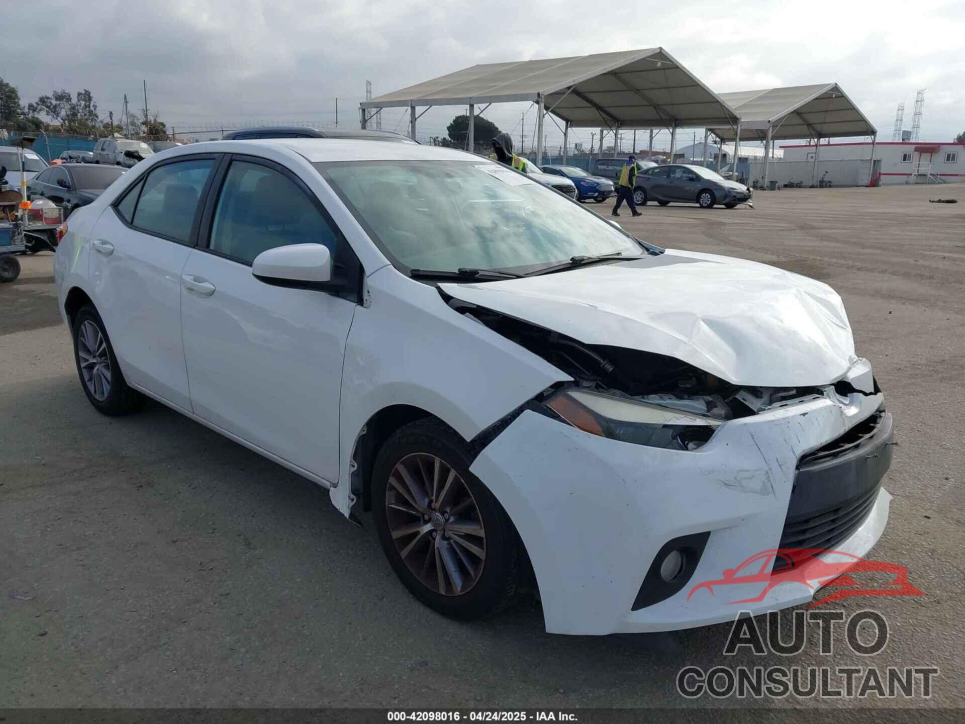 TOYOTA COROLLA 2014 - 5YFBURHE0EP055207