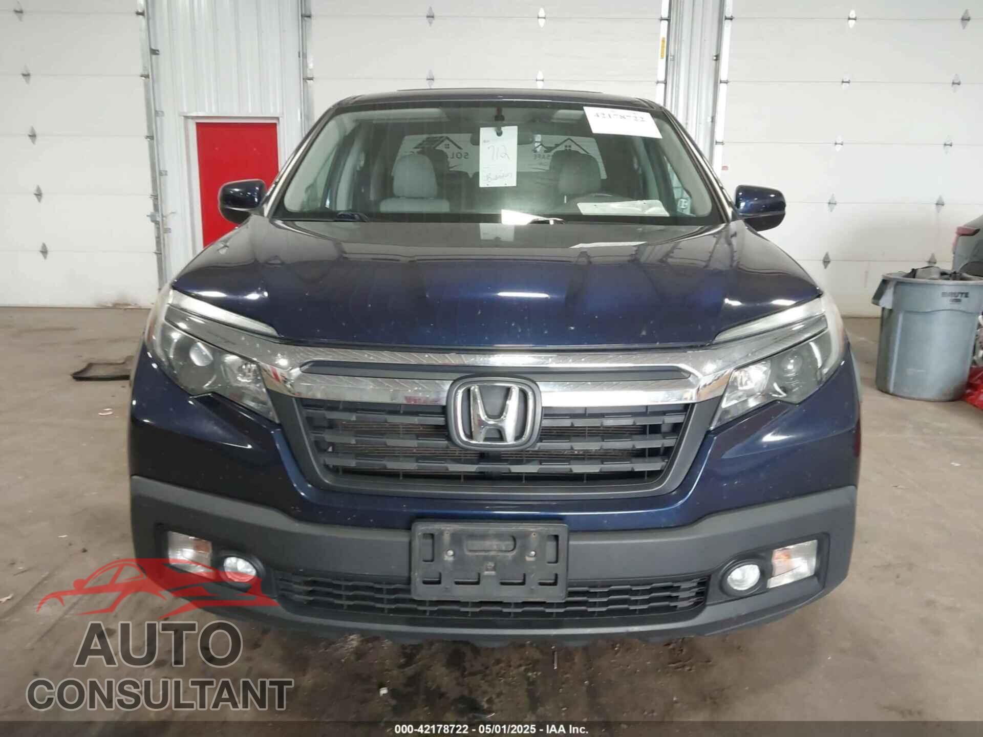 HONDA RIDGELINE 2017 - 5FPYK3F48HB039447