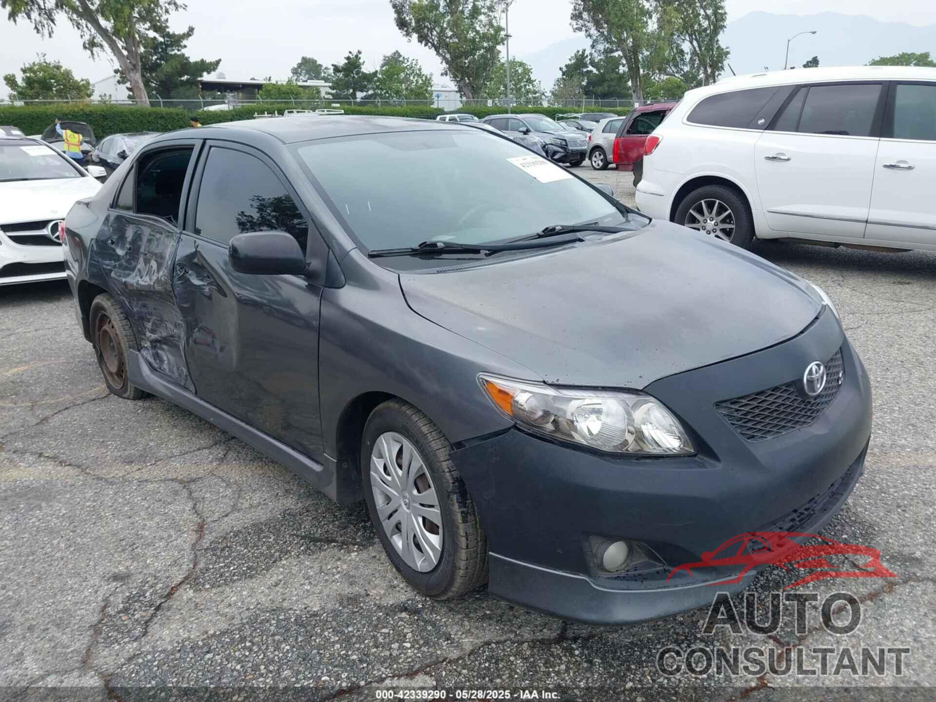 TOYOTA COROLLA 2009 - 1NXBU40E49Z101303