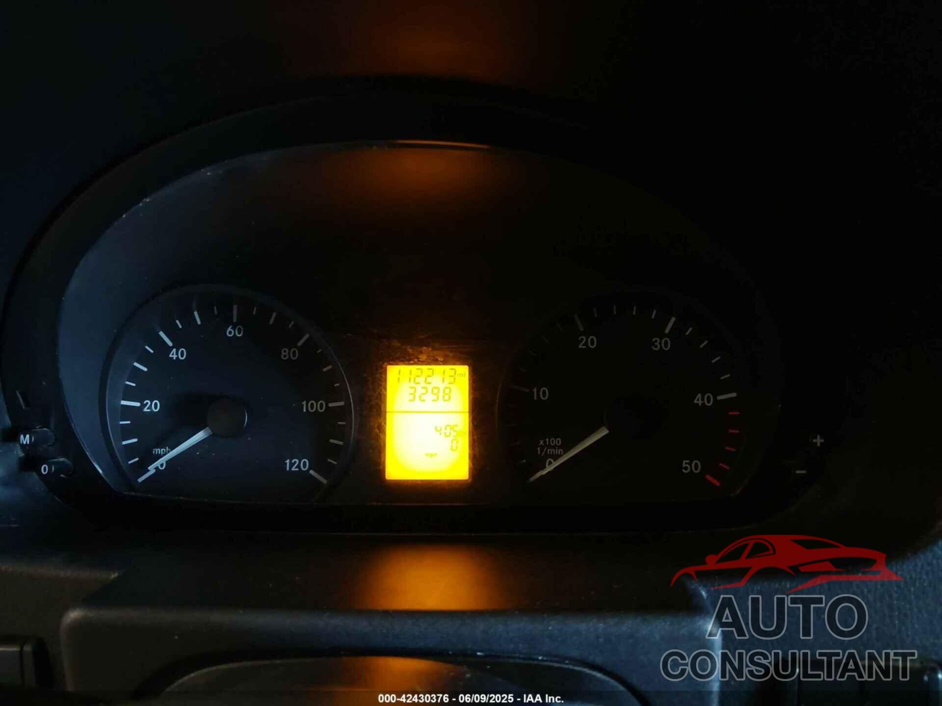 MERCEDES-BENZ SPRINTER 2500 2011 - WD3PE7CC0B5607675
