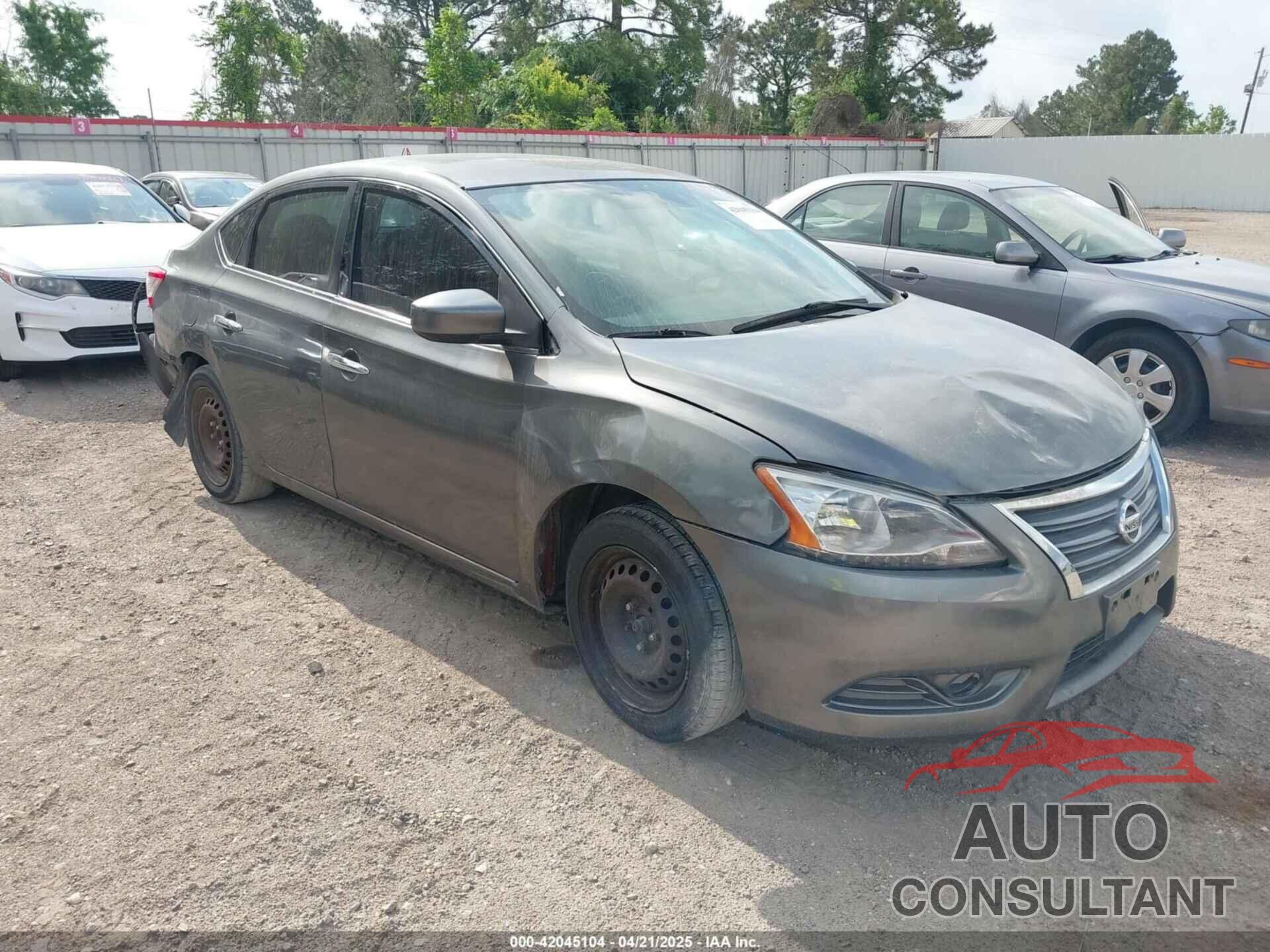 NISSAN SENTRA 2015 - 3N1AB7AP2FY297194