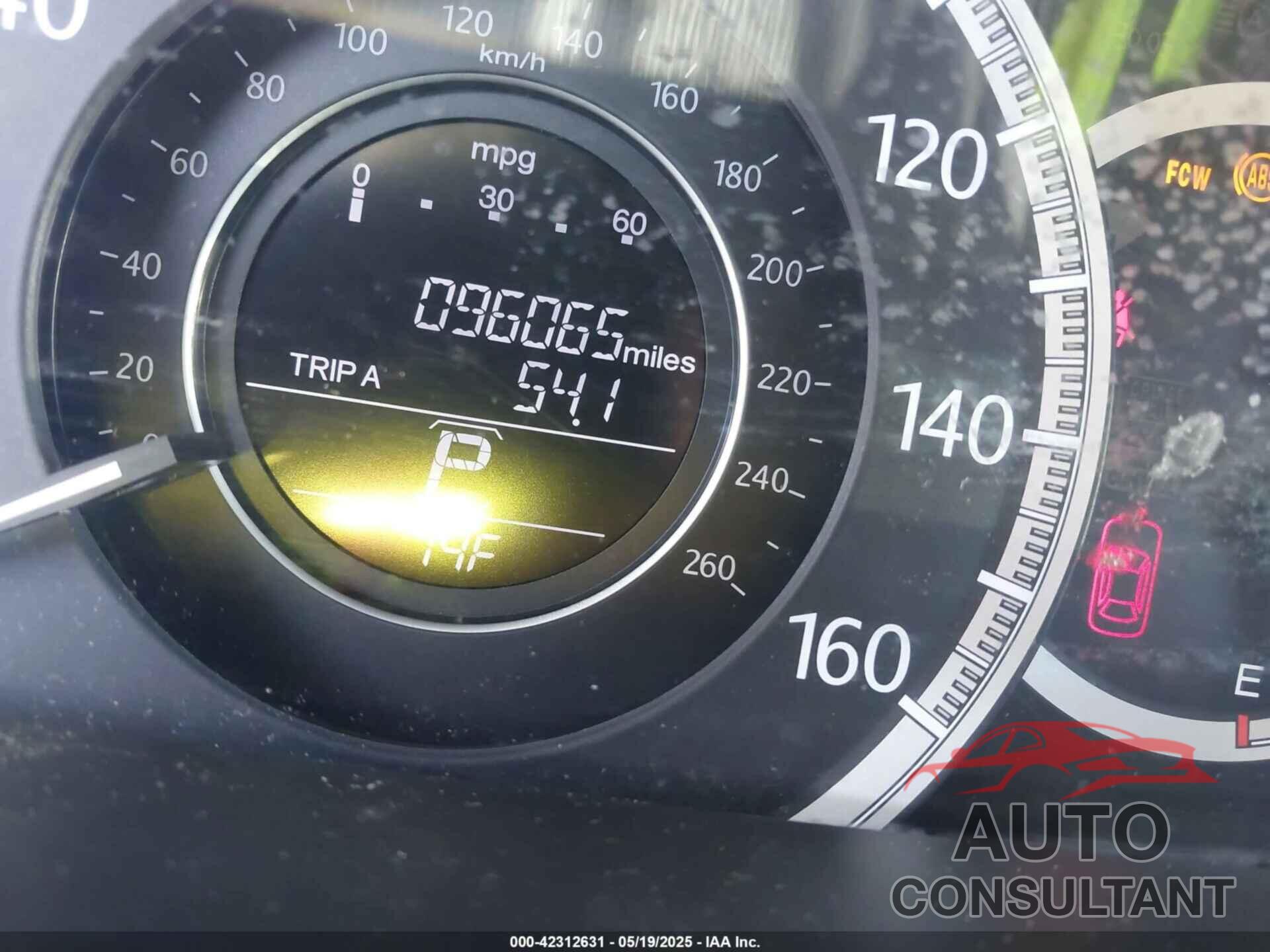 HONDA ACCORD 2014 - 1HGCR2F89EA003803