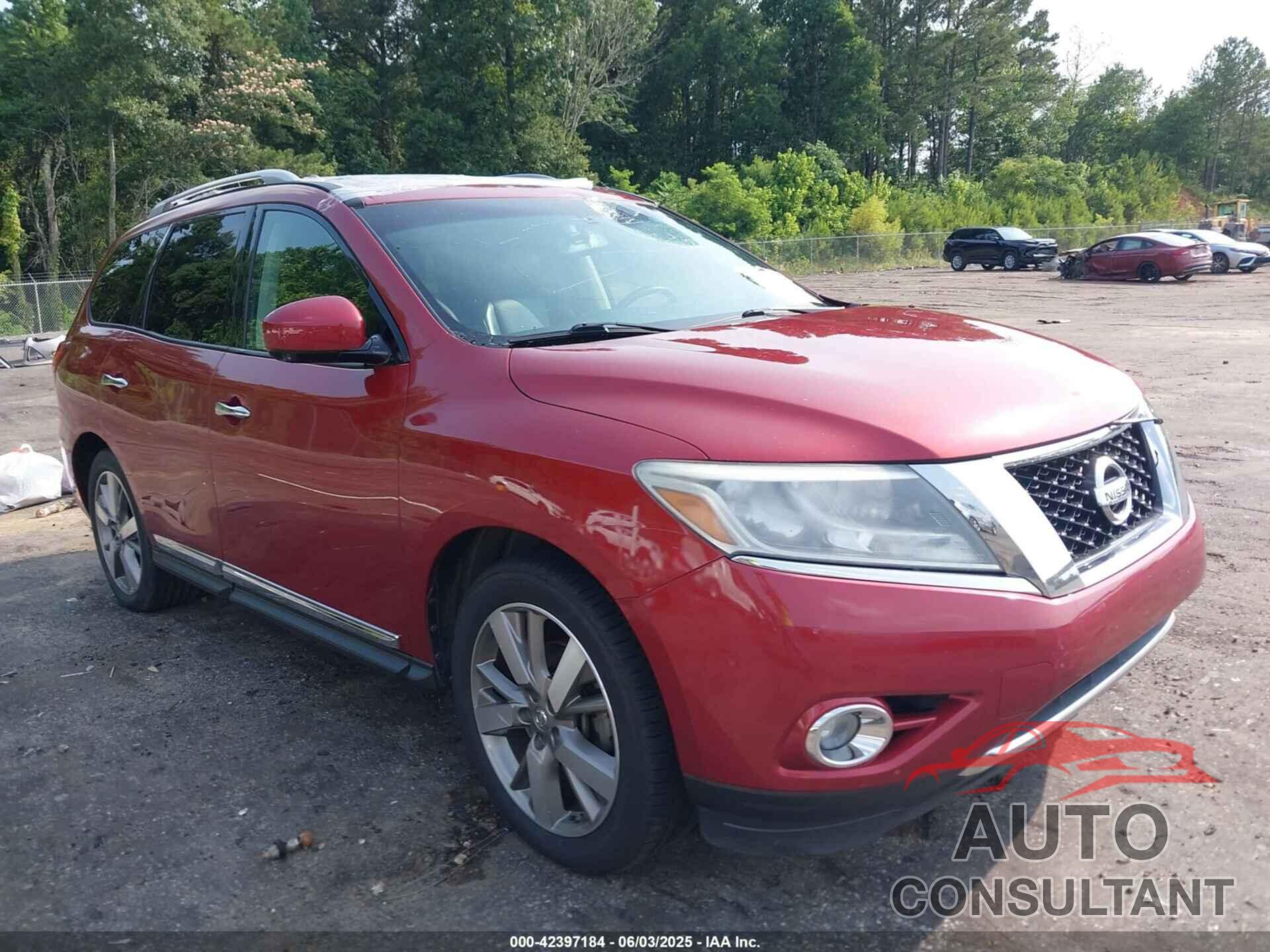 NISSAN PATHFINDER 2015 - 5N1AR2MNXFC635936