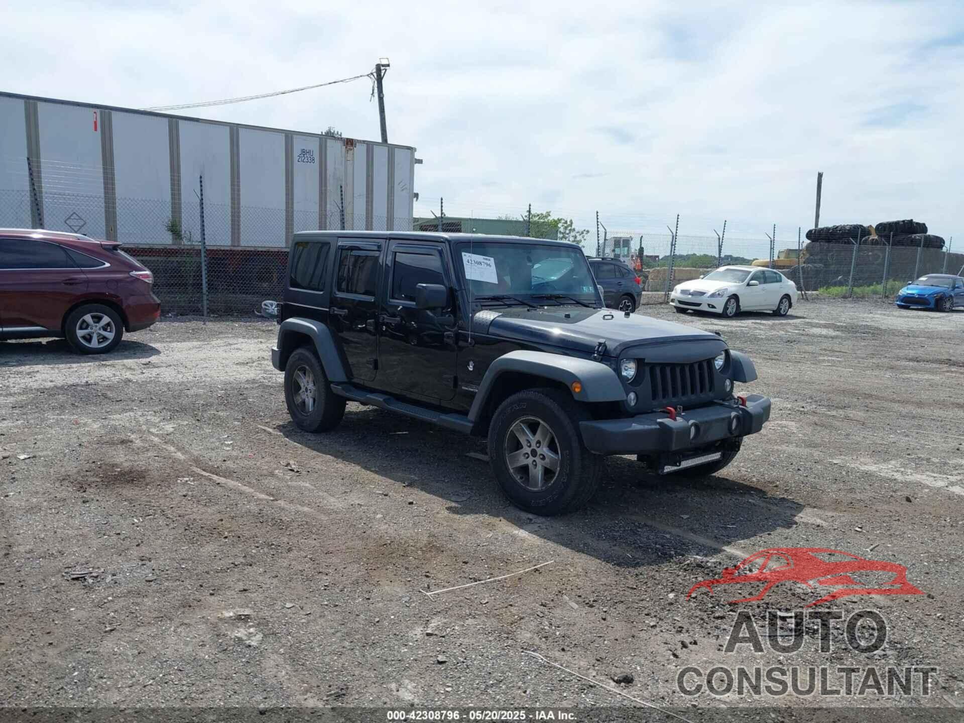 JEEP WRANGLER UNLIMITED 2016 - 1C4BJWDG9GL292093