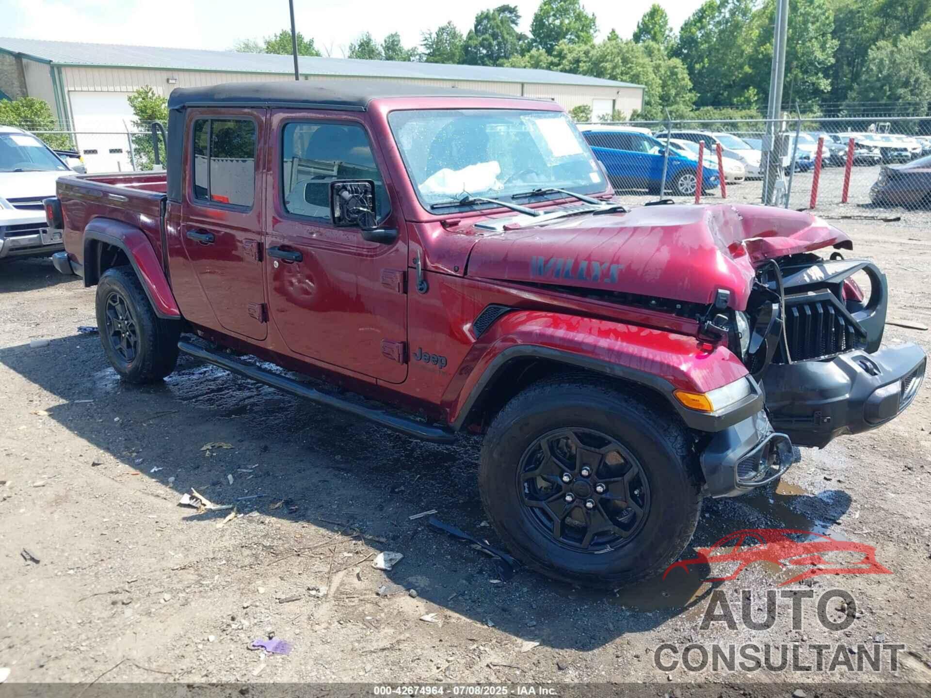 JEEP GLADIATOR 2021 - 1C6HJTAG5ML556135