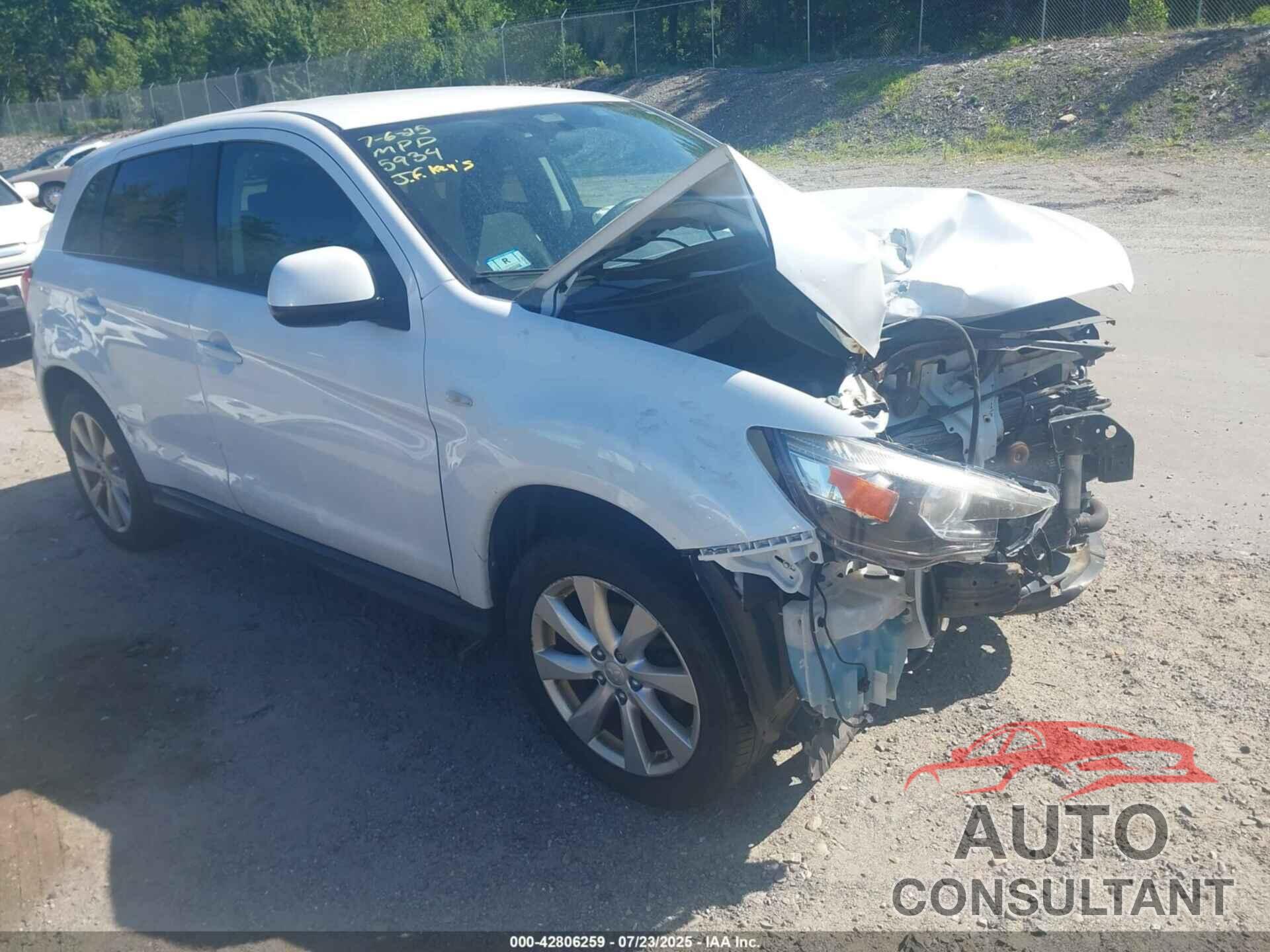 MITSUBISHI OUTLANDER SPORT 2015 - 4A4AR3AU8FE005934
