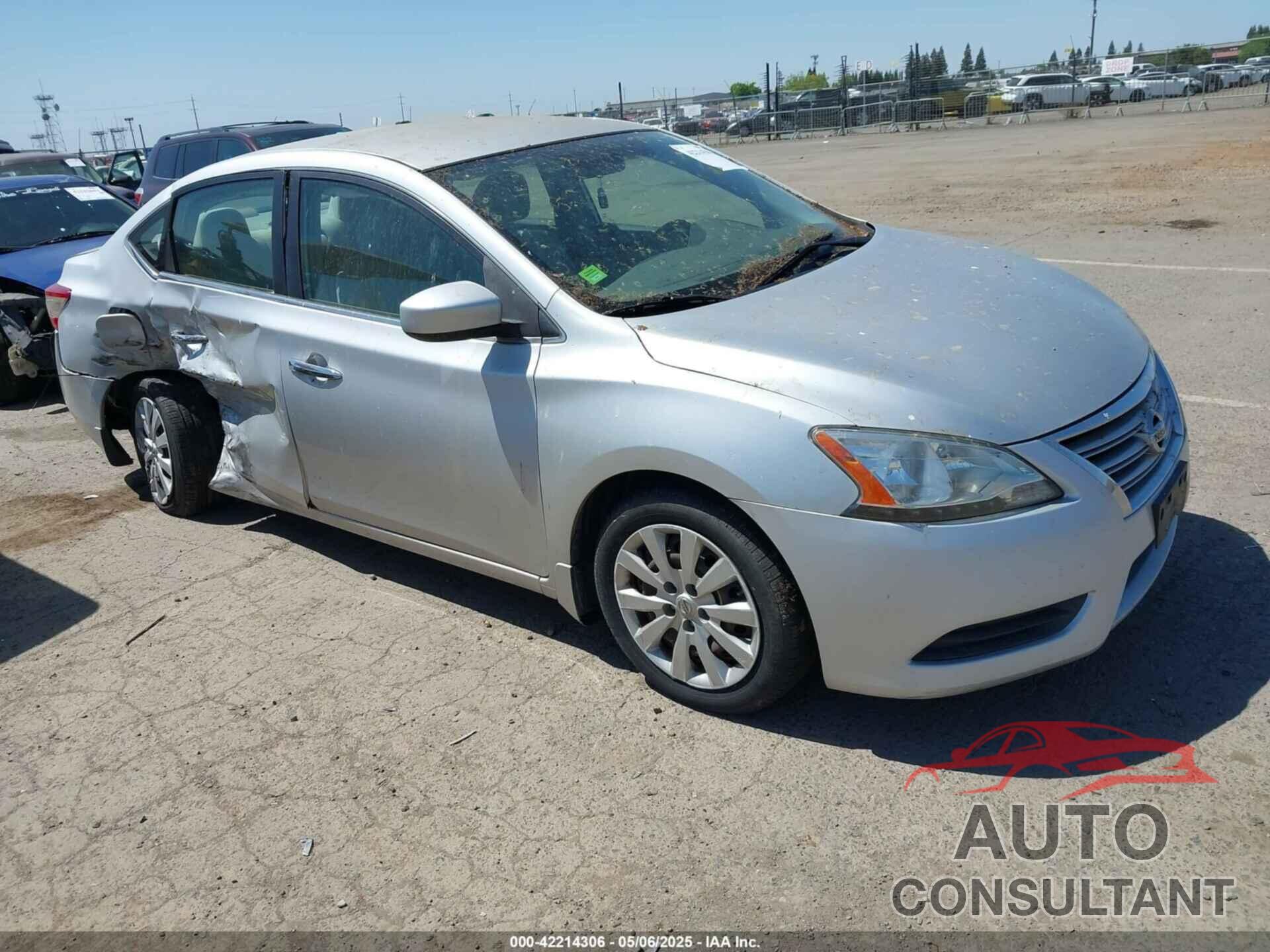 NISSAN SENTRA 2013 - 3N1AB7AP5DL671193