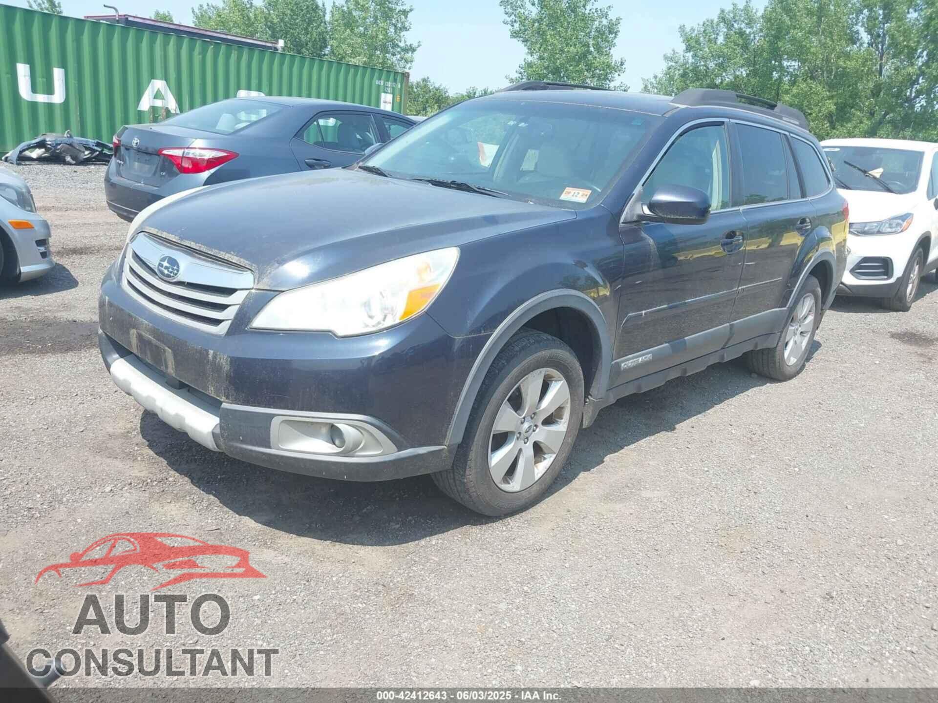 SUBARU OUTBACK 2012 - 4S4BRBKC5C3224400