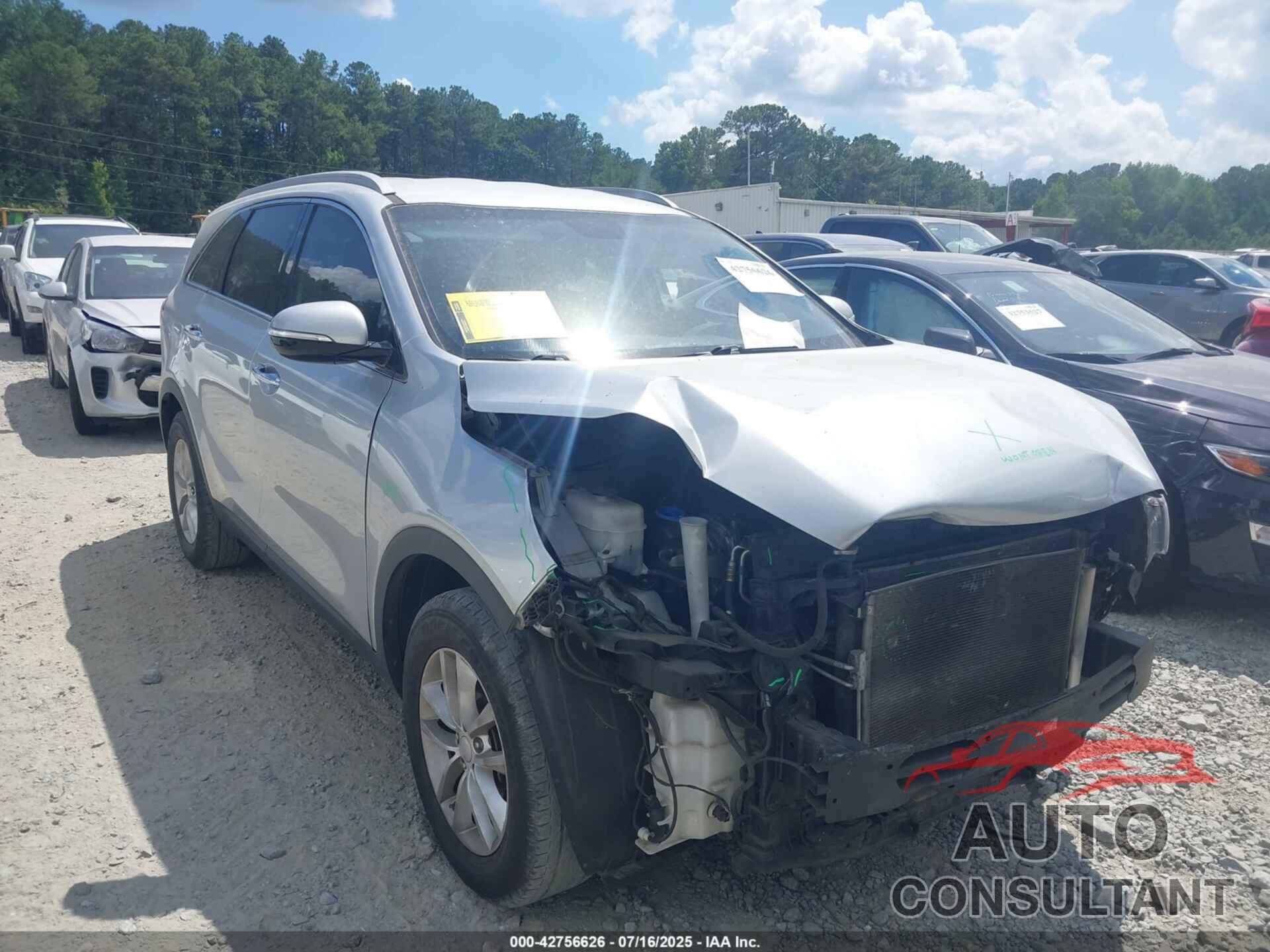 KIA SORENTO 2016 - 5XYPG4A34GG009427