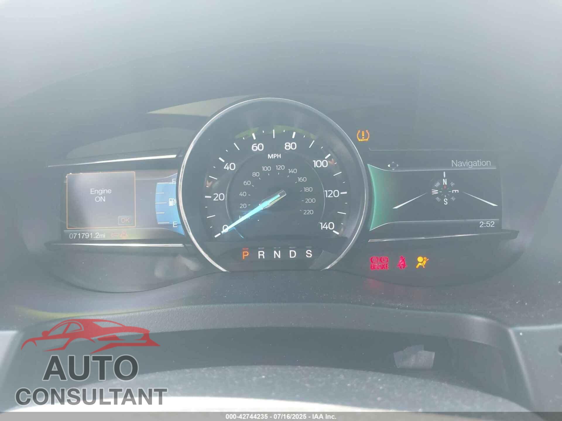 FORD EXPLORER 2017 - 1FM5K8D88HGA87238