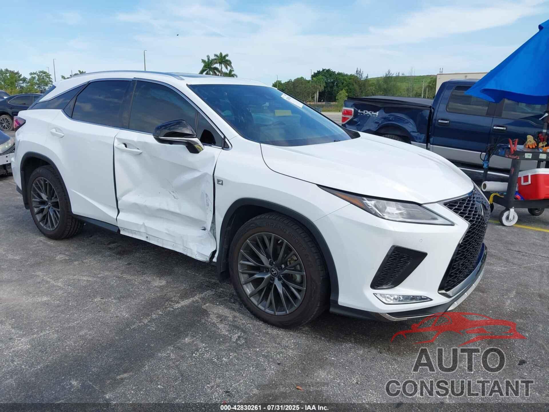 LEXUS RX 350 2022 - 2T2YZMDA1NC358333