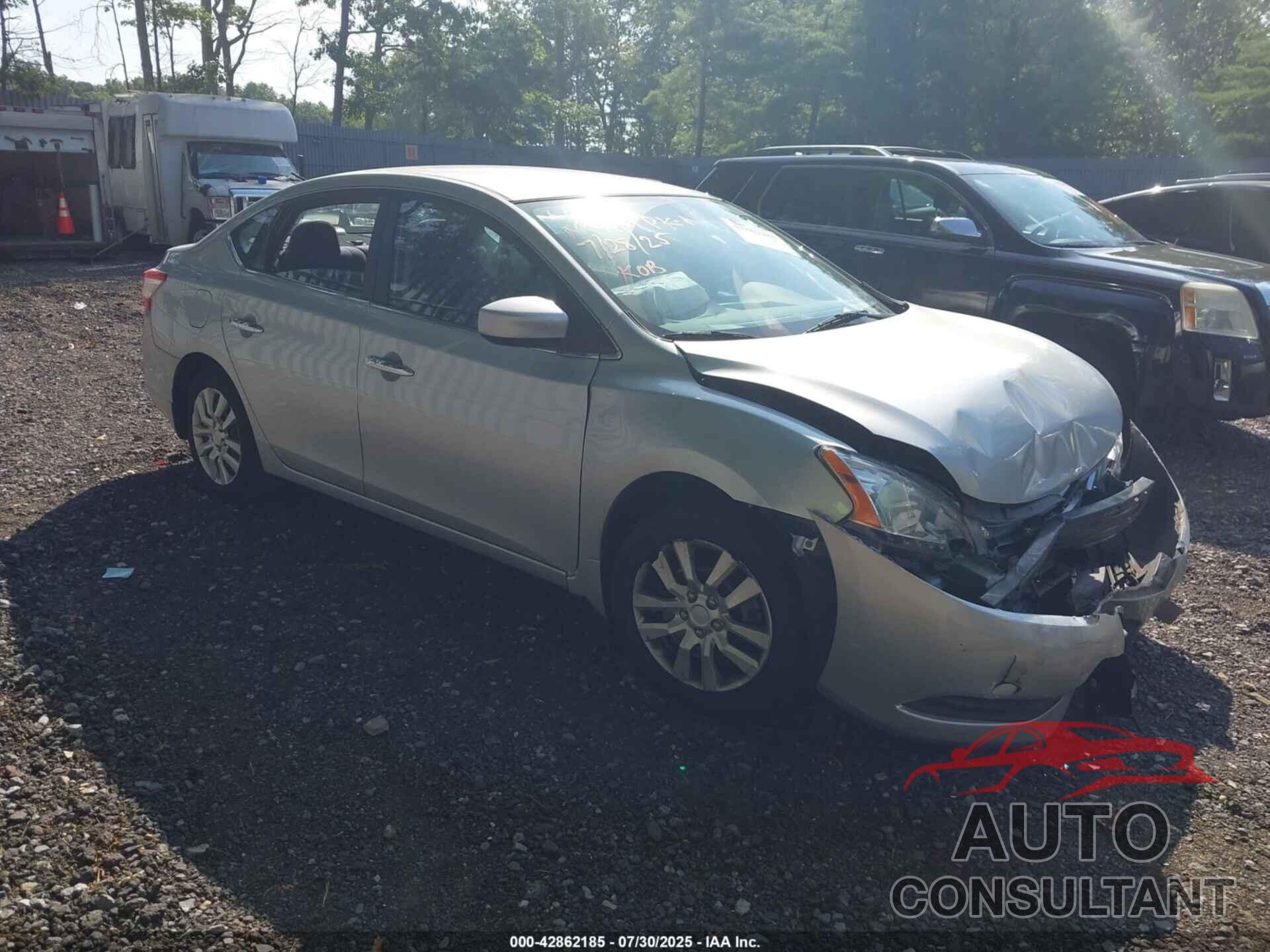 NISSAN SENTRA 2013 - 3N1AB7AP6DL660140