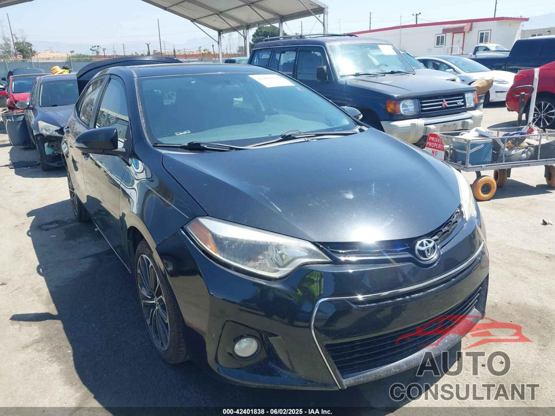 TOYOTA COROLLA 2016 - 2T1BURHE0GC573174