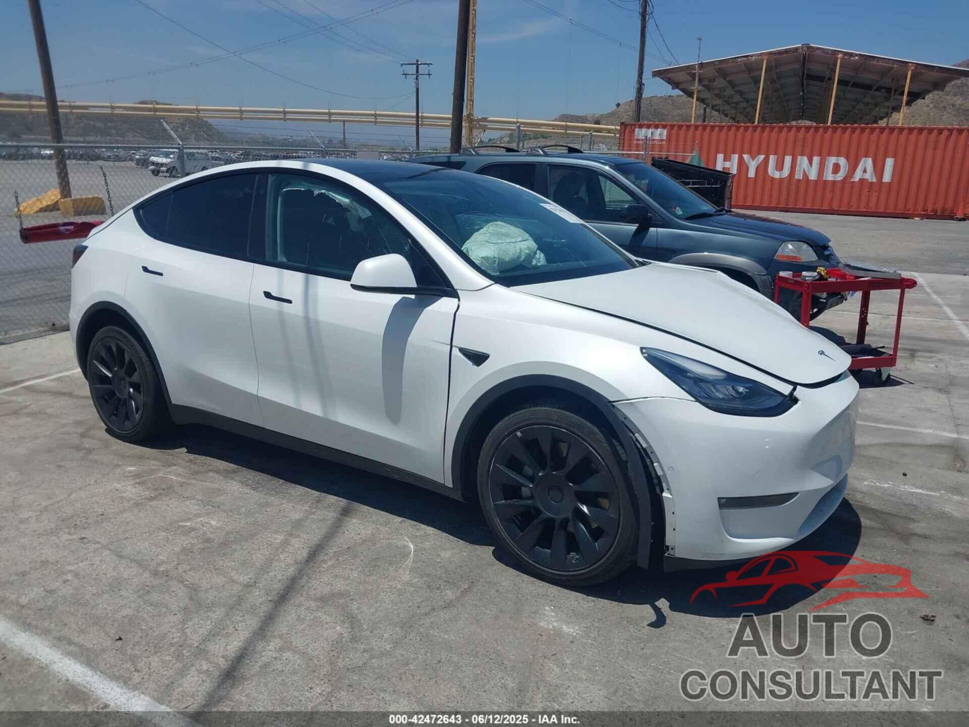 TESLA MODEL Y 2022 - 7SAYGDEE6NF481300