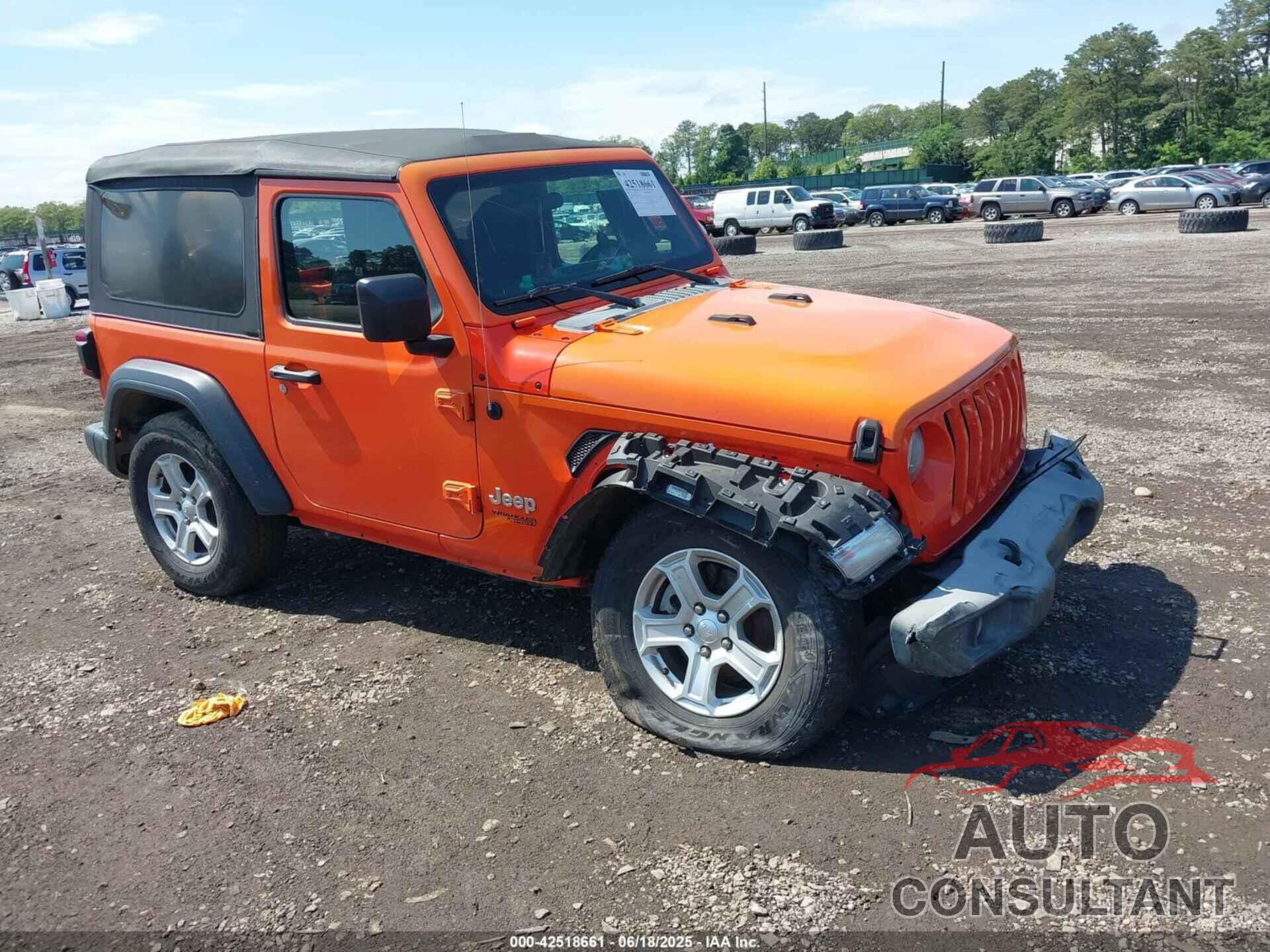 JEEP WRANGLER 2018 - 1C4GJXAN3JW235926