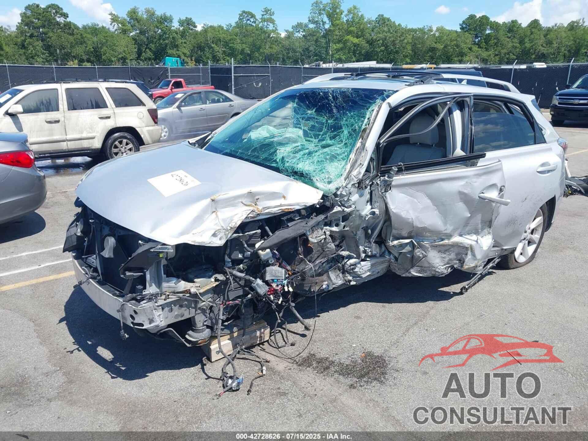 LEXUS RX 350 2010 - 2T2ZK1BA2AC002591