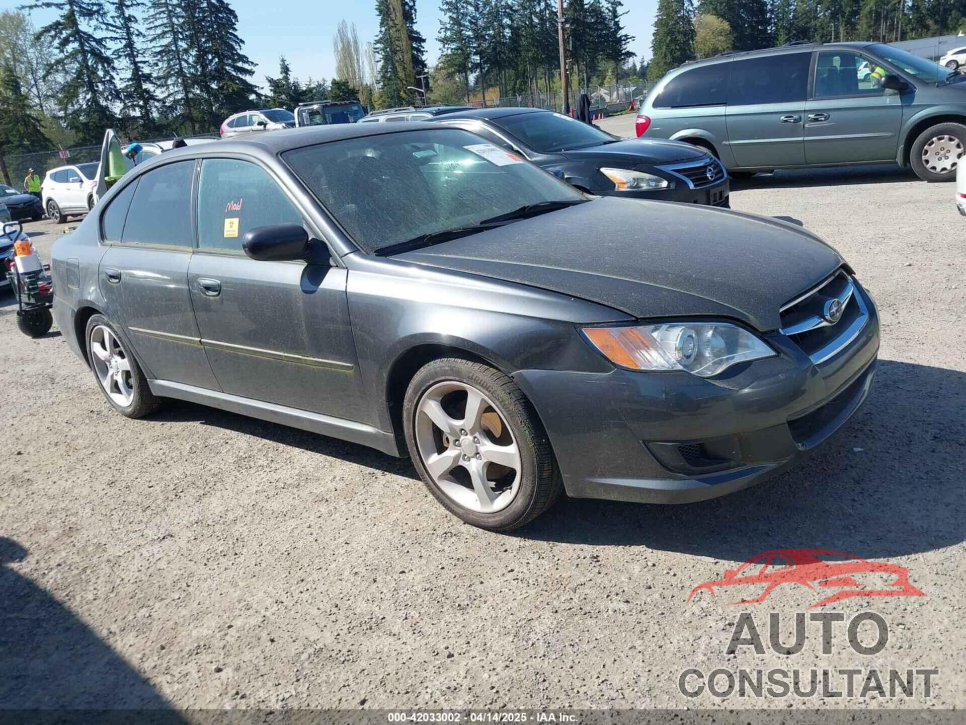 SUBARU LEGACY 2009 - 4S3BL616597224097