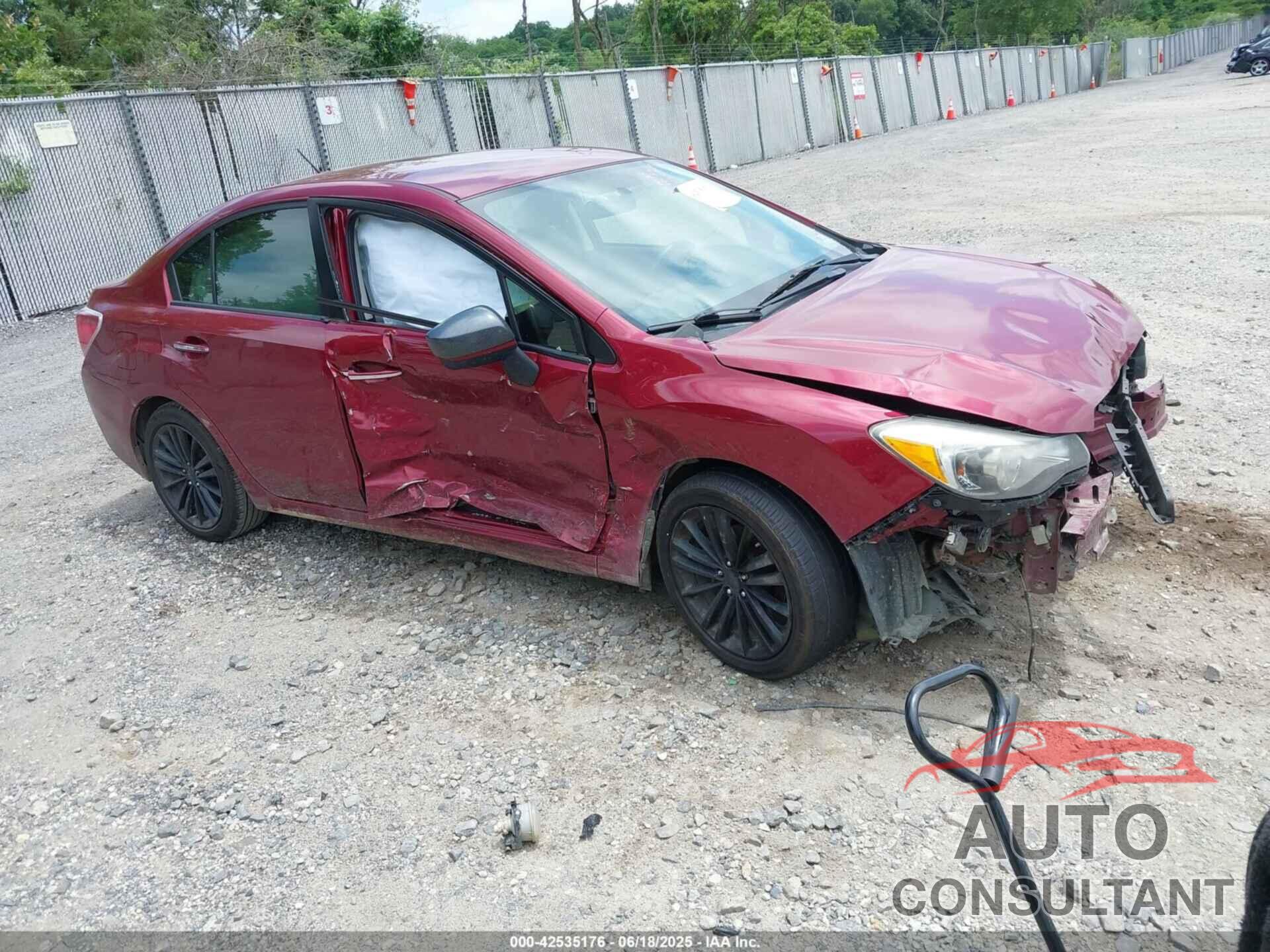 SUBARU IMPREZA 2014 - JF1GJAG69EH009645